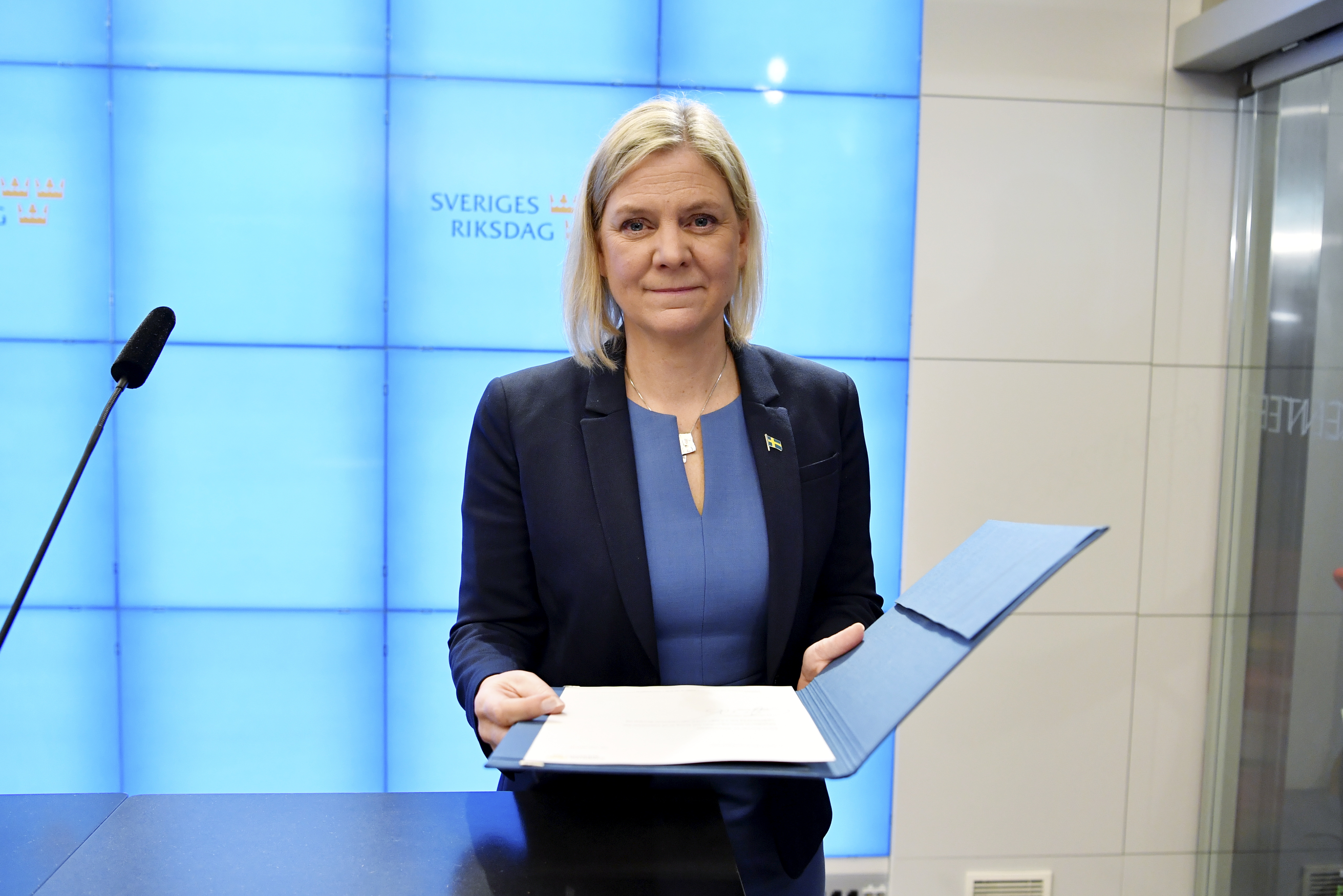 Social Democratic Party leader Magdalena Andersson appointed Prime Minister of Sweden
