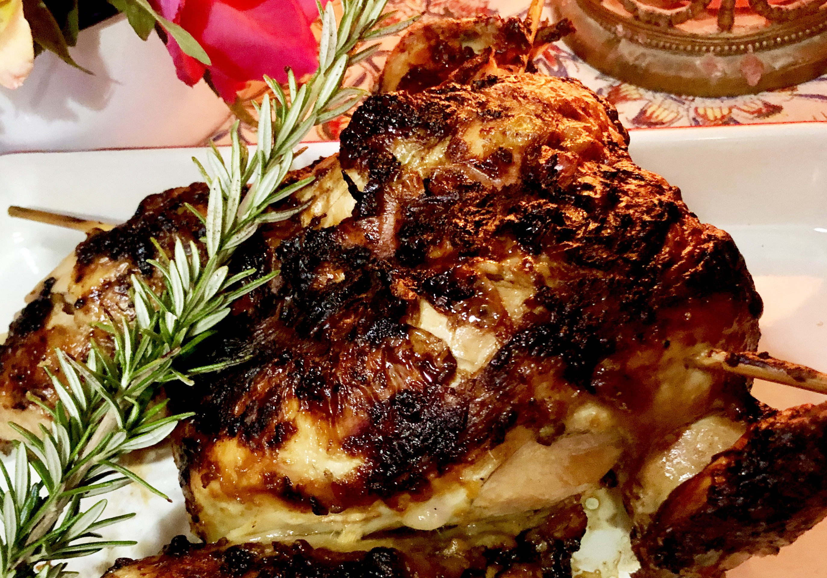 What’s cooking today: Spatchcock chicken smoke-braaied under a dome