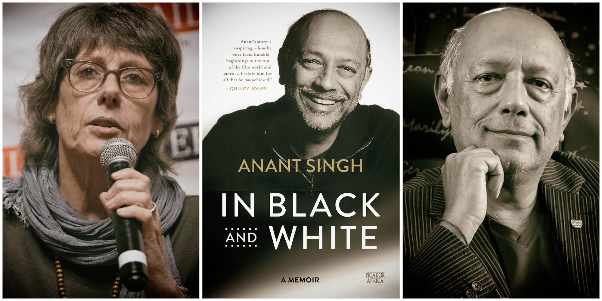 In Black and White: South African film producer Anant Singh flashes back to his life in movies