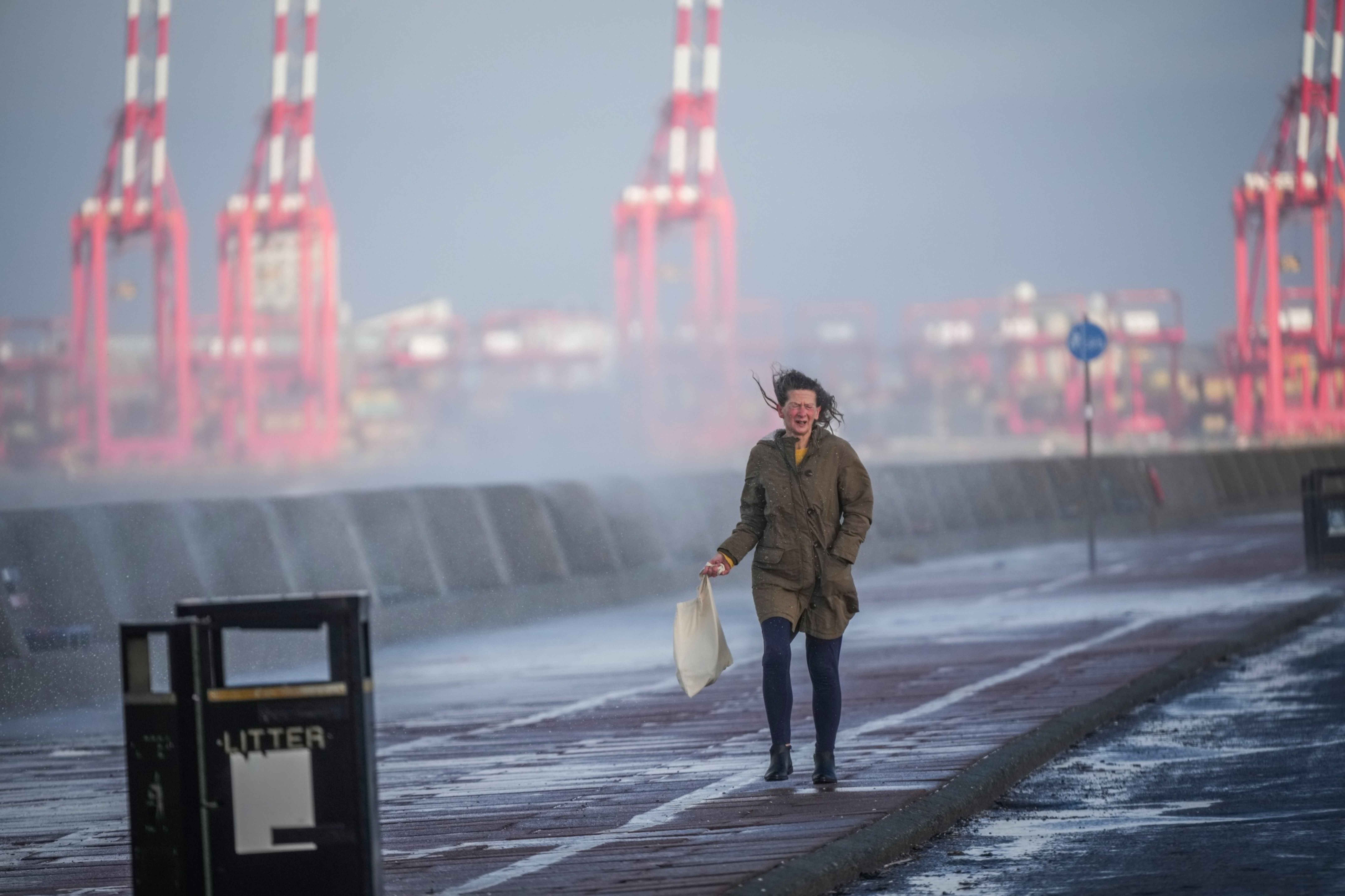 Storm Barra Weather Bomb Sweeps Across Ireland