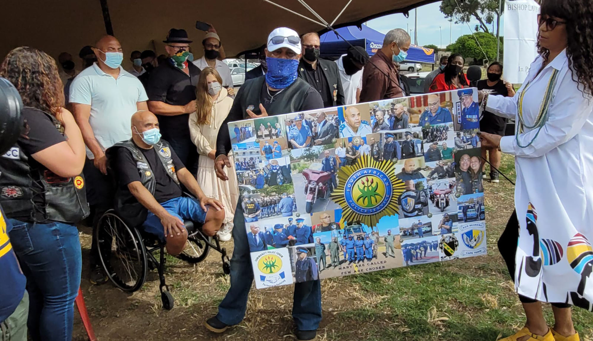 ‘You haven’t seen the back of me yet,’ says retired Cape Town police general André Lincoln at event to honour him