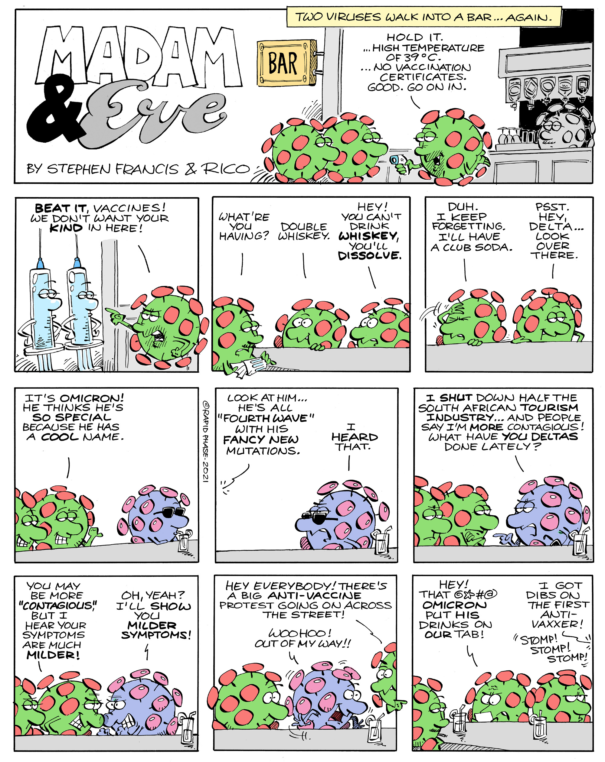 I'll Have A Double Omicron On The Rocks