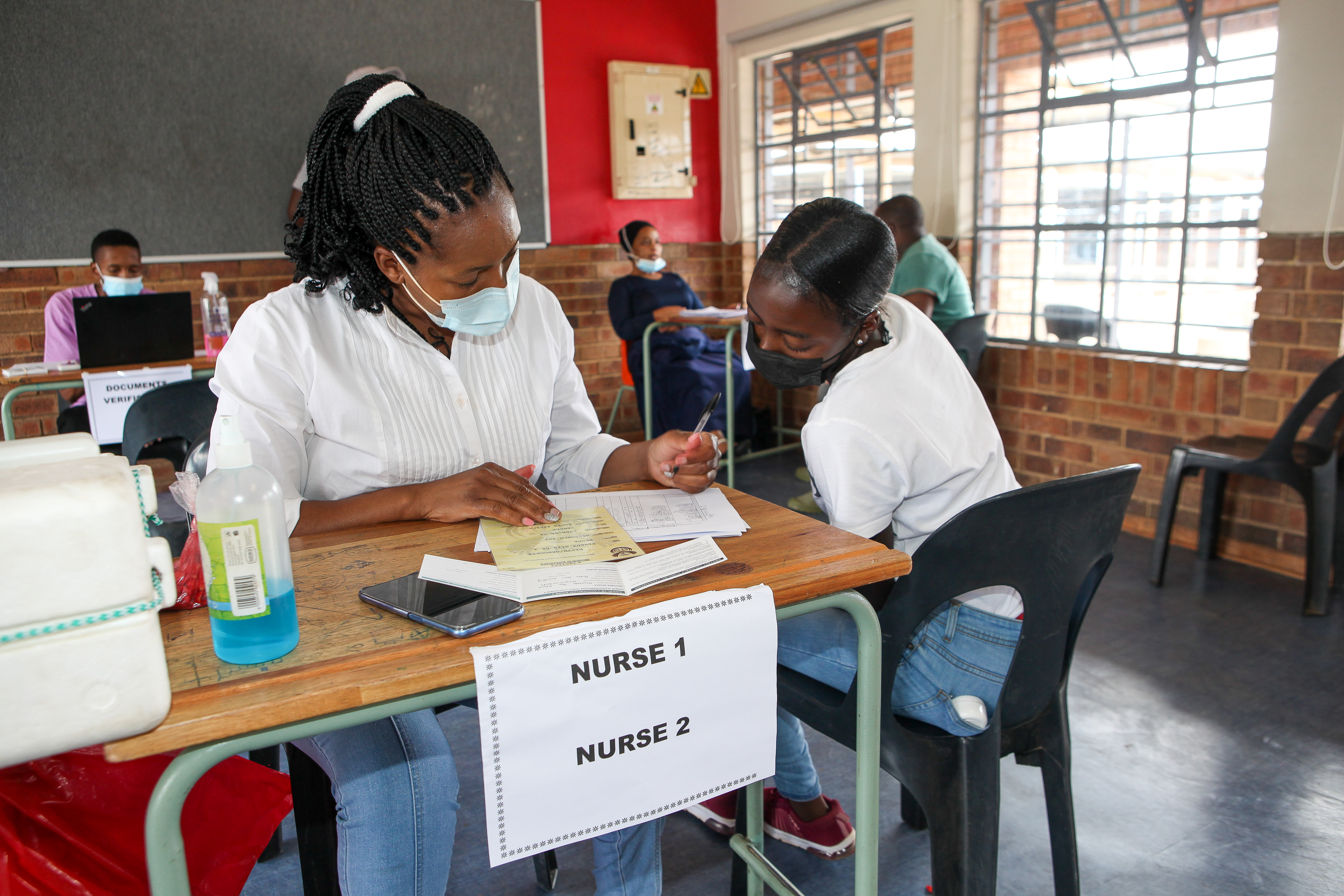 Protea Glen Secondary School Pop Up Vaccination Site