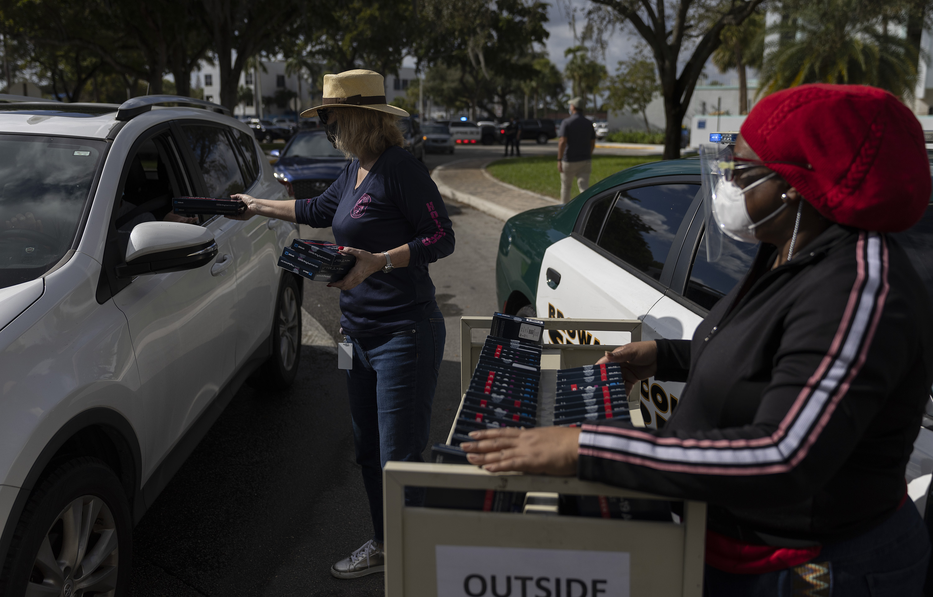 Florida's Broward County Hands Out Free At-Home COVID Rapid Test Kits