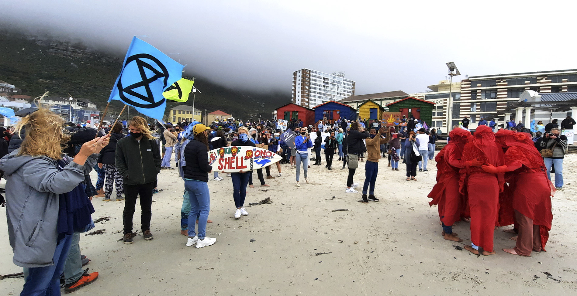 Hell no, Shell: People gather along South Africa's beaches to fight Wild Coast survey