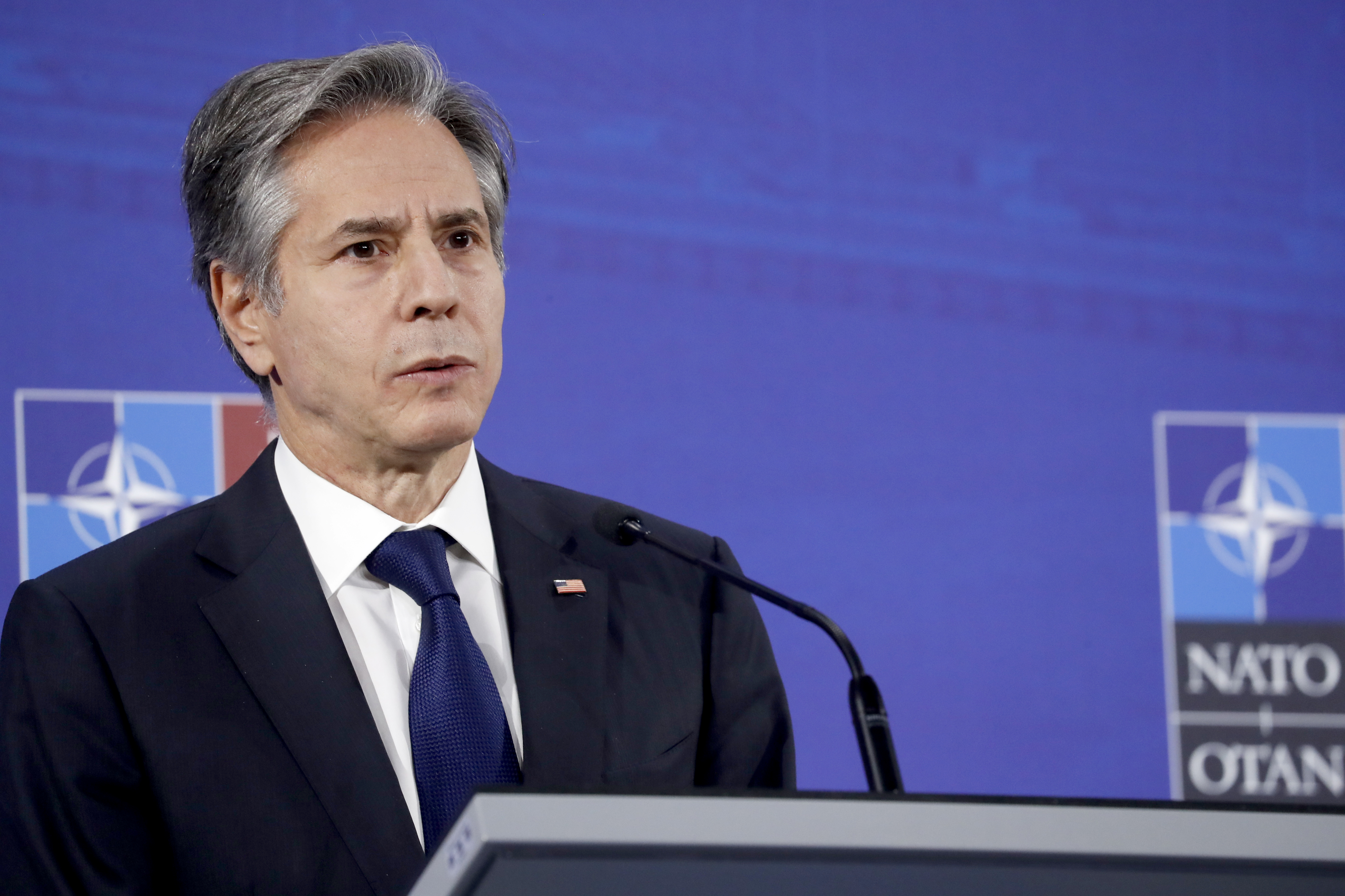 US State Secretary Blinken's press conference following NATO Foreign Ministers meetings