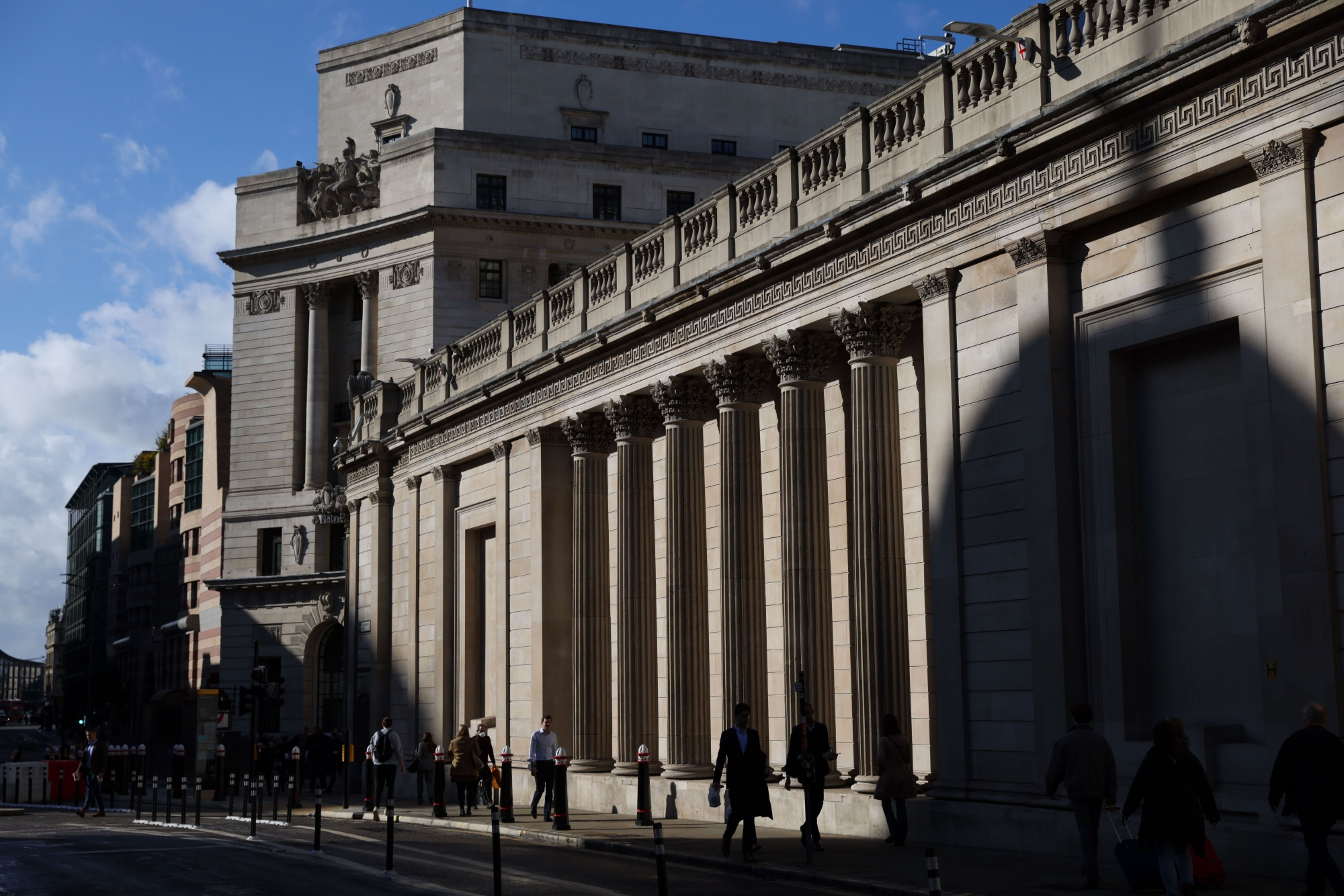 Bank Of England As Central Bank Set to Hike Rates