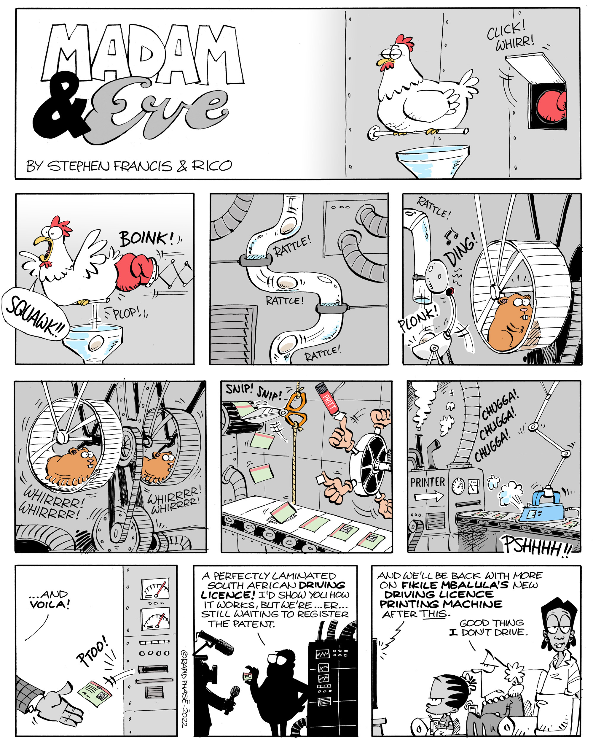 He has the Licence to Print