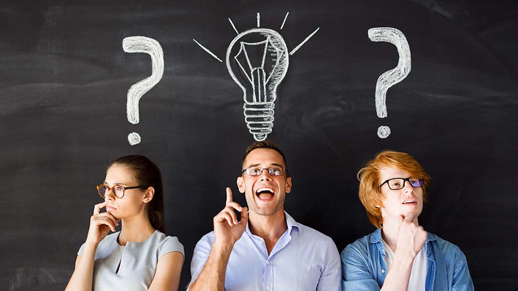 Don’t just think business as usual. Think business as unusual.