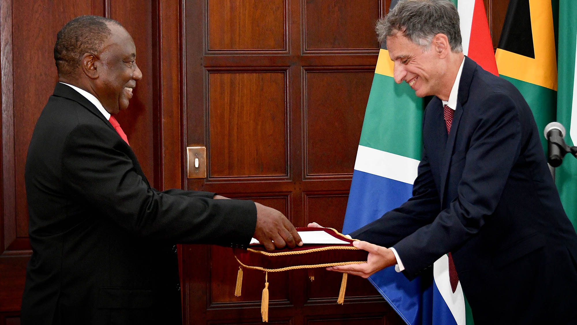 SA government claims it has been consistent on the Palestine question