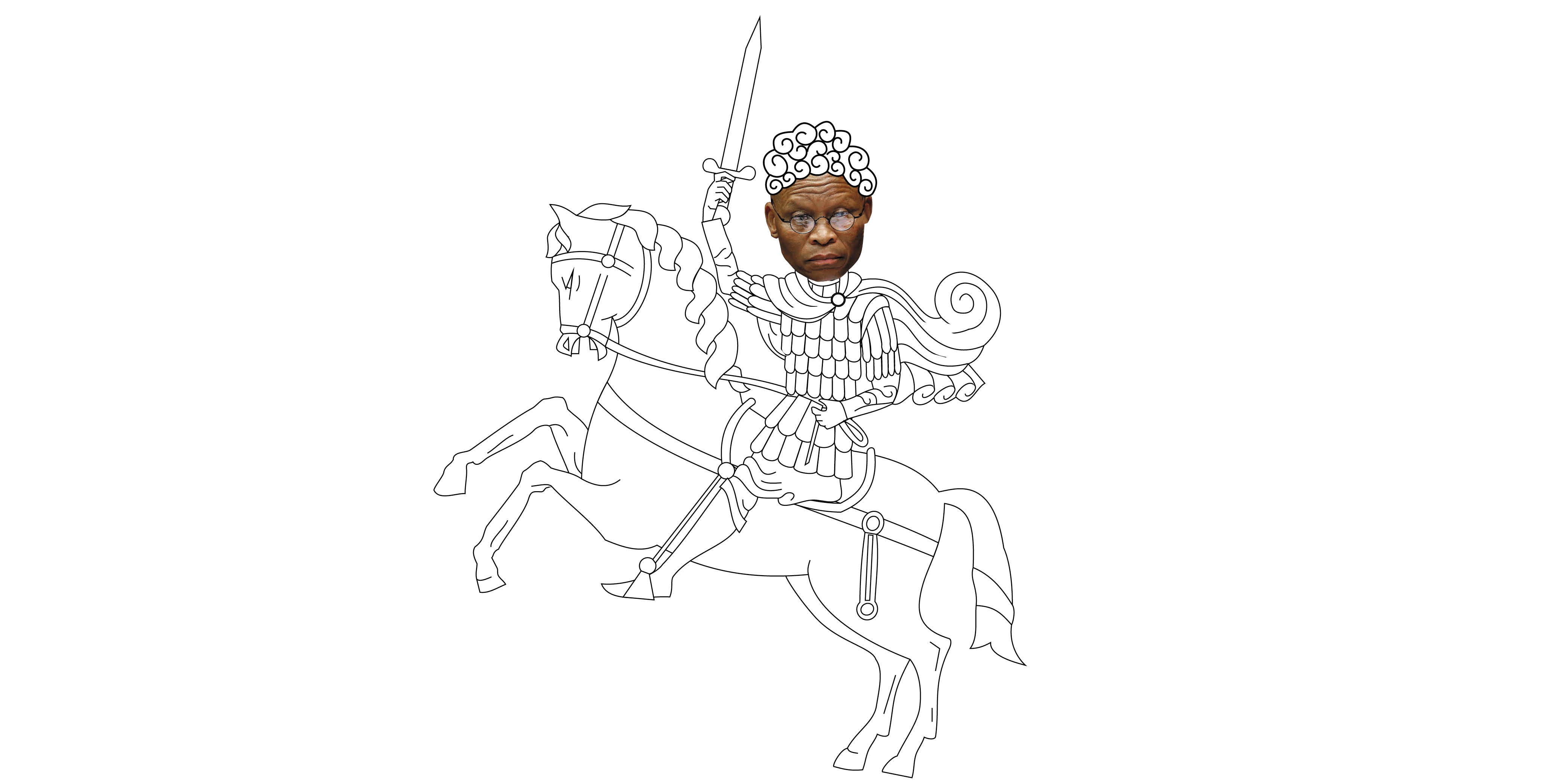 Rack and rune: A sangoma-druidess has seen our future – it wears pink gloves and goes ‘he he he’