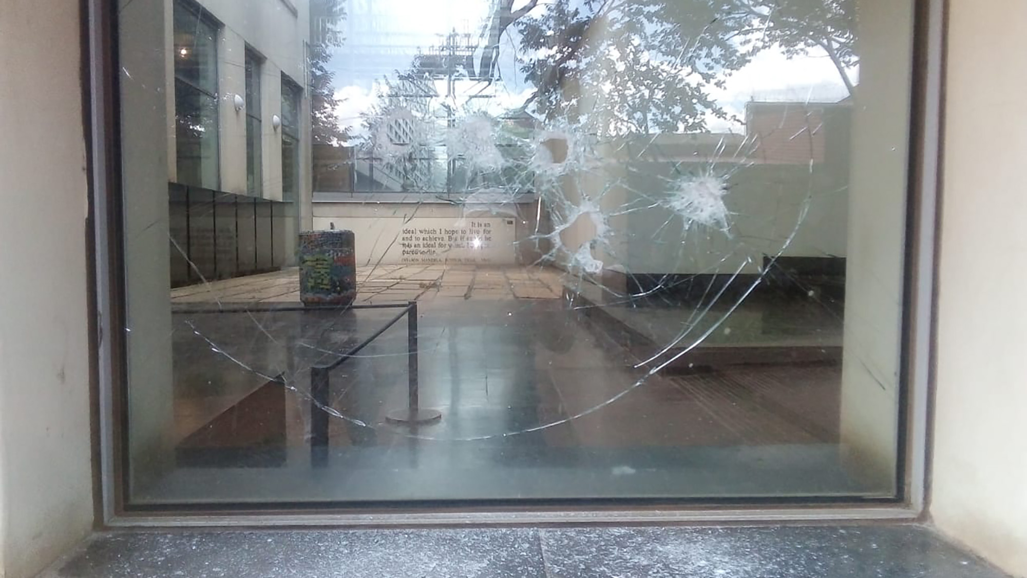 Vandalisation of Constitutional Court is an attack on democracy - Justice Minister Lamola