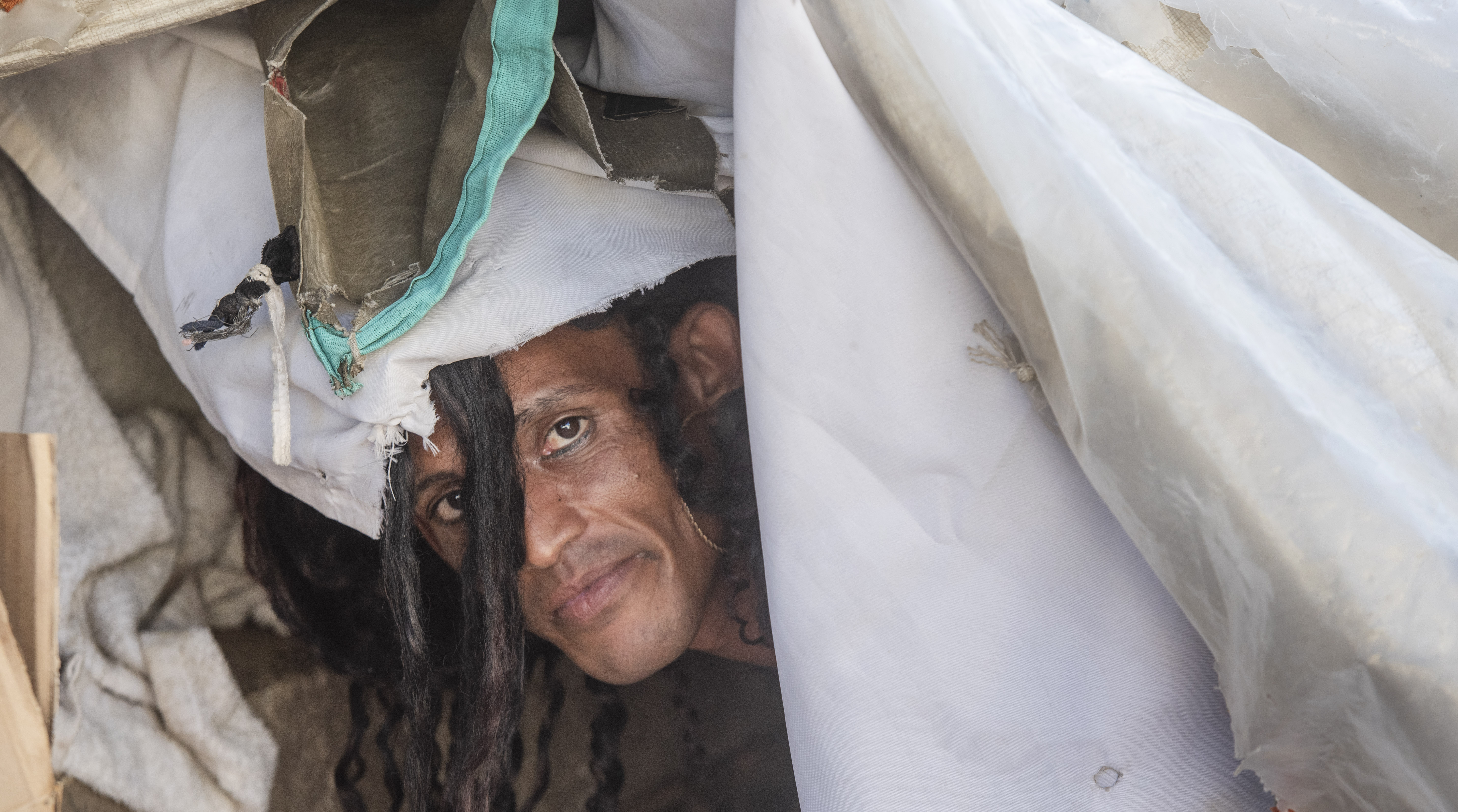 The unhoused live in fear on the doorstep of power: 'As we get to know each other, we start feeling we are family'