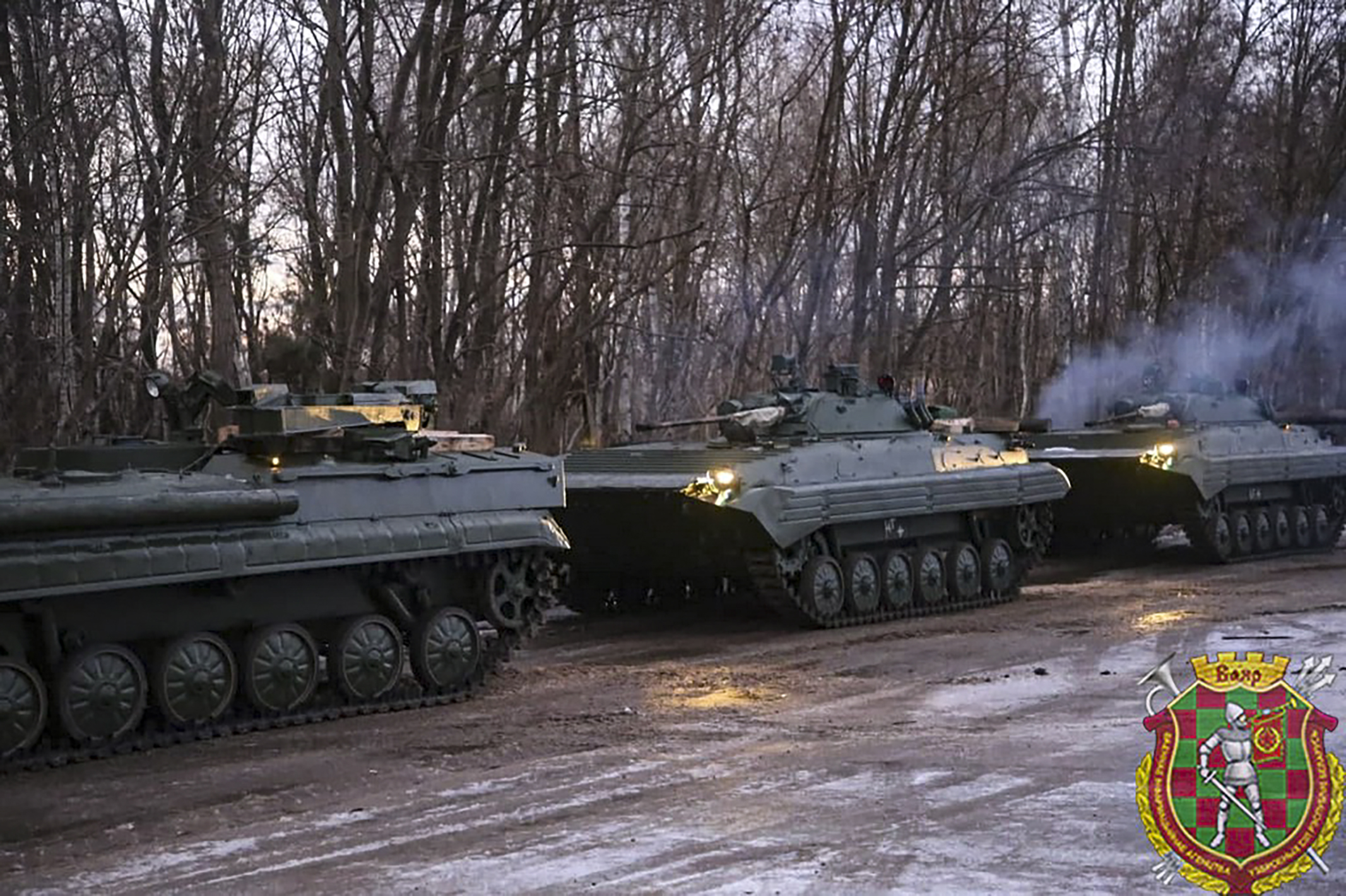 Preparation for Russia and Belarus joint military drill 'Union resolve 2022' in Belarus