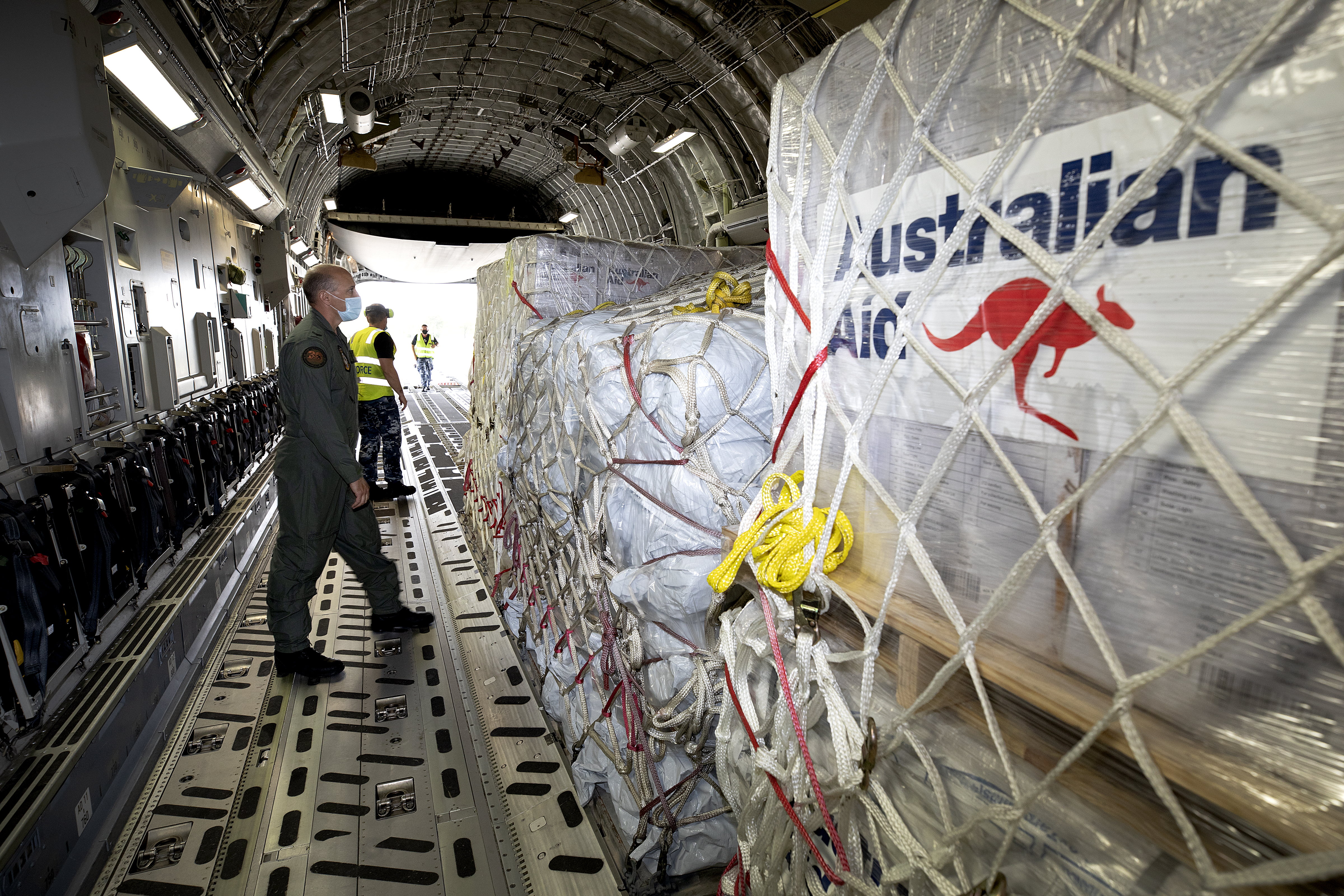 Australia delivers humanitarian assistance to Tonga following volcanic eruption and tsunami