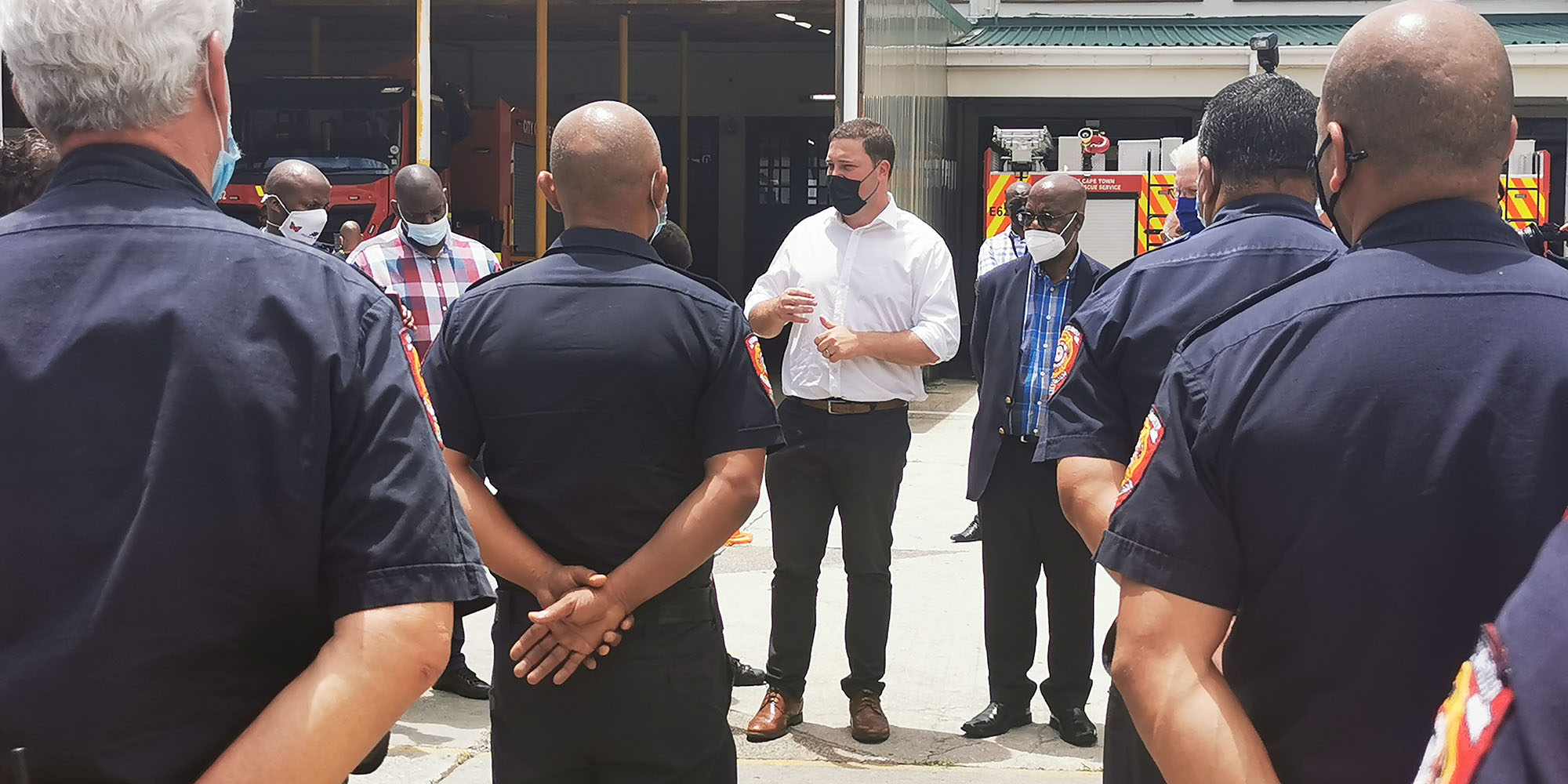 Mapisa-Nqakula thanks firefighters while Parliament comes to terms with extensive damage