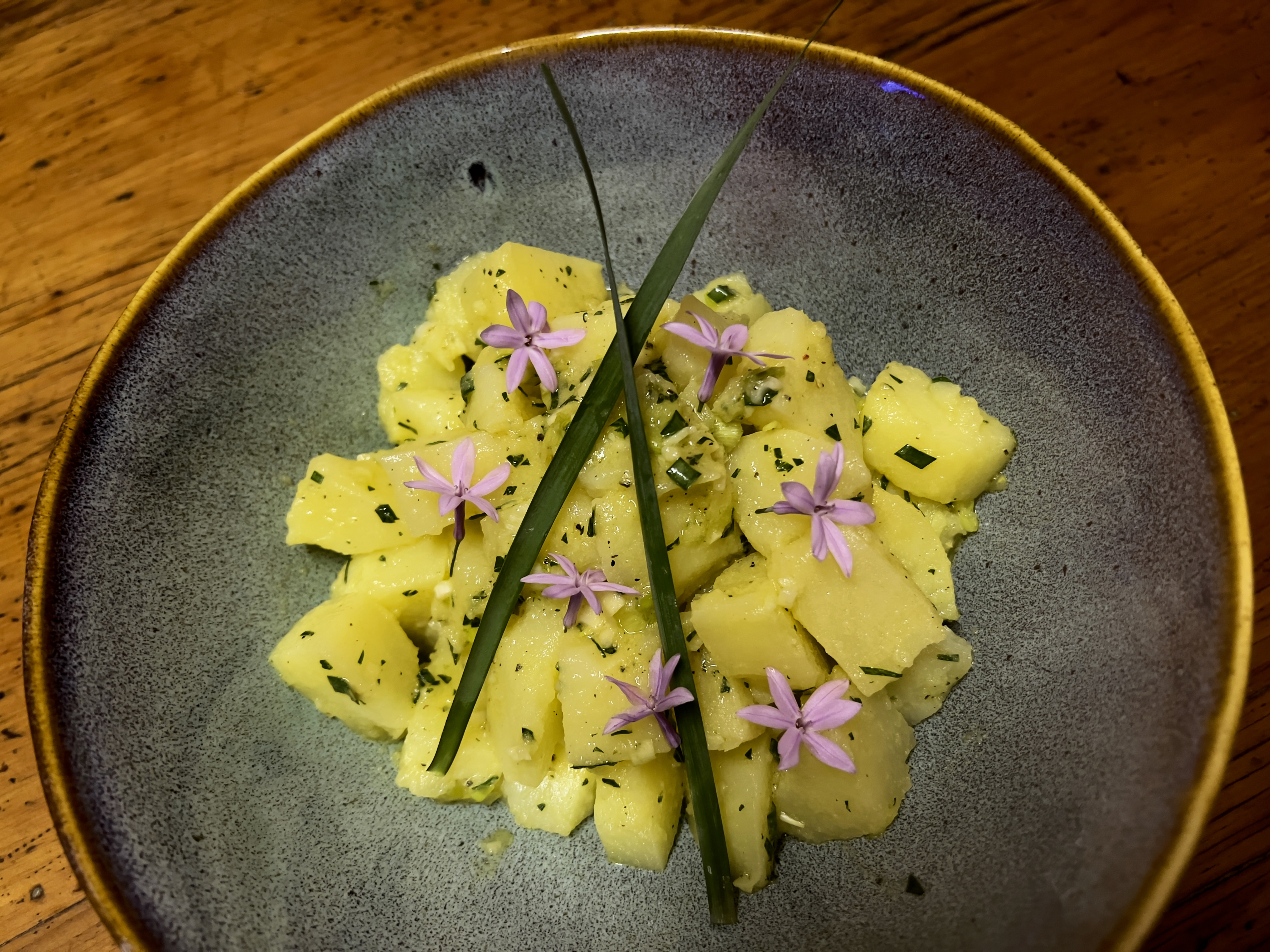 Potato salad, refreshed, zingy and sassy