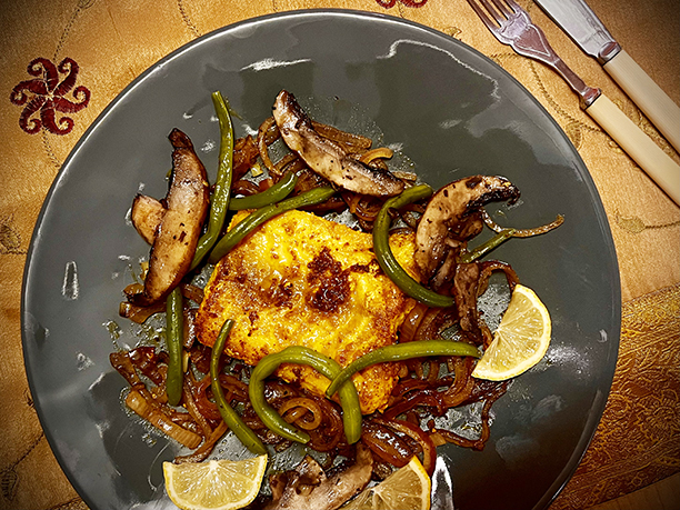 What’s cooking today: Kingklip fried in turmeric butter