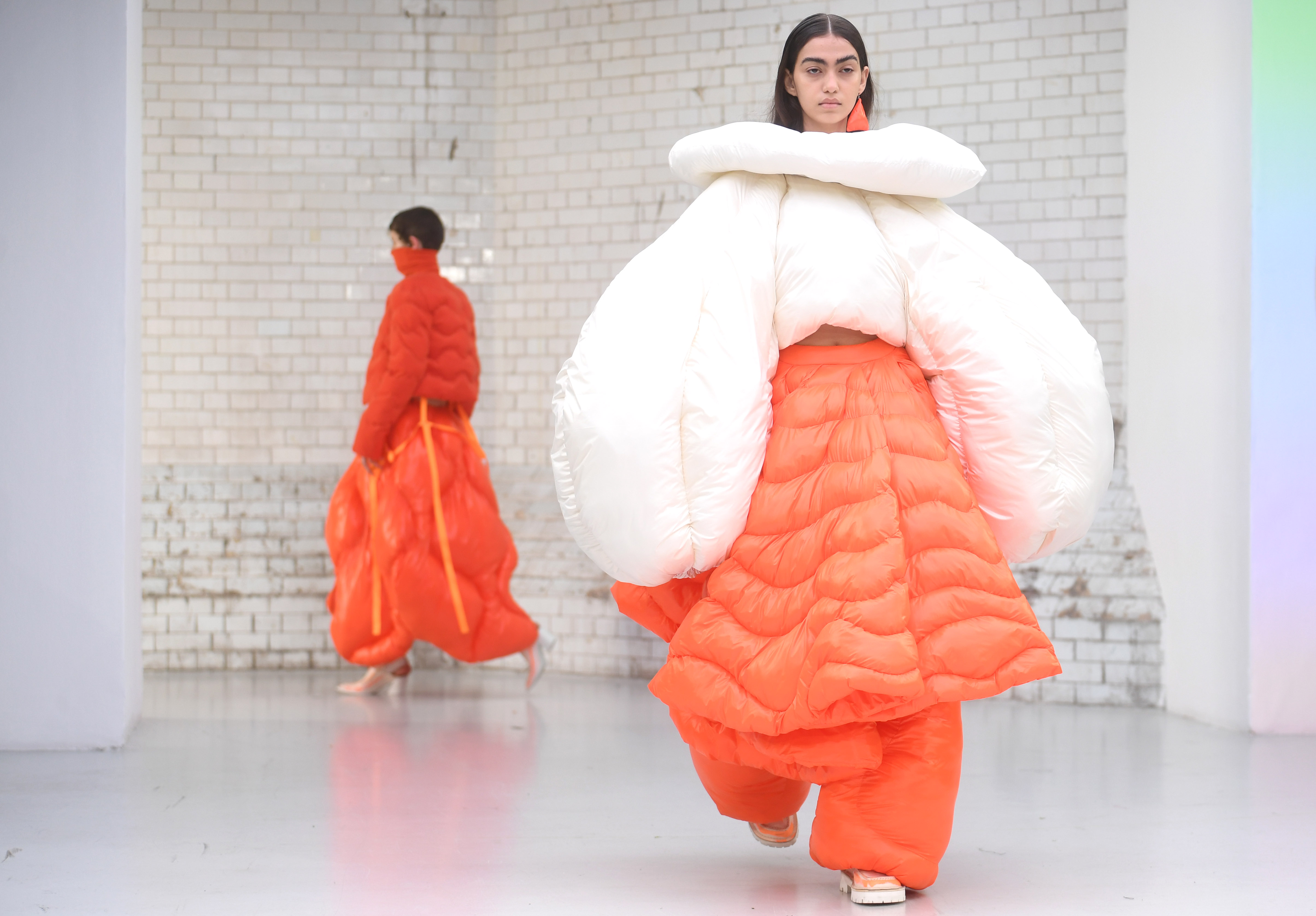 London and Milan Fashion Week 2022 Autumn/ Winter collections in pictures