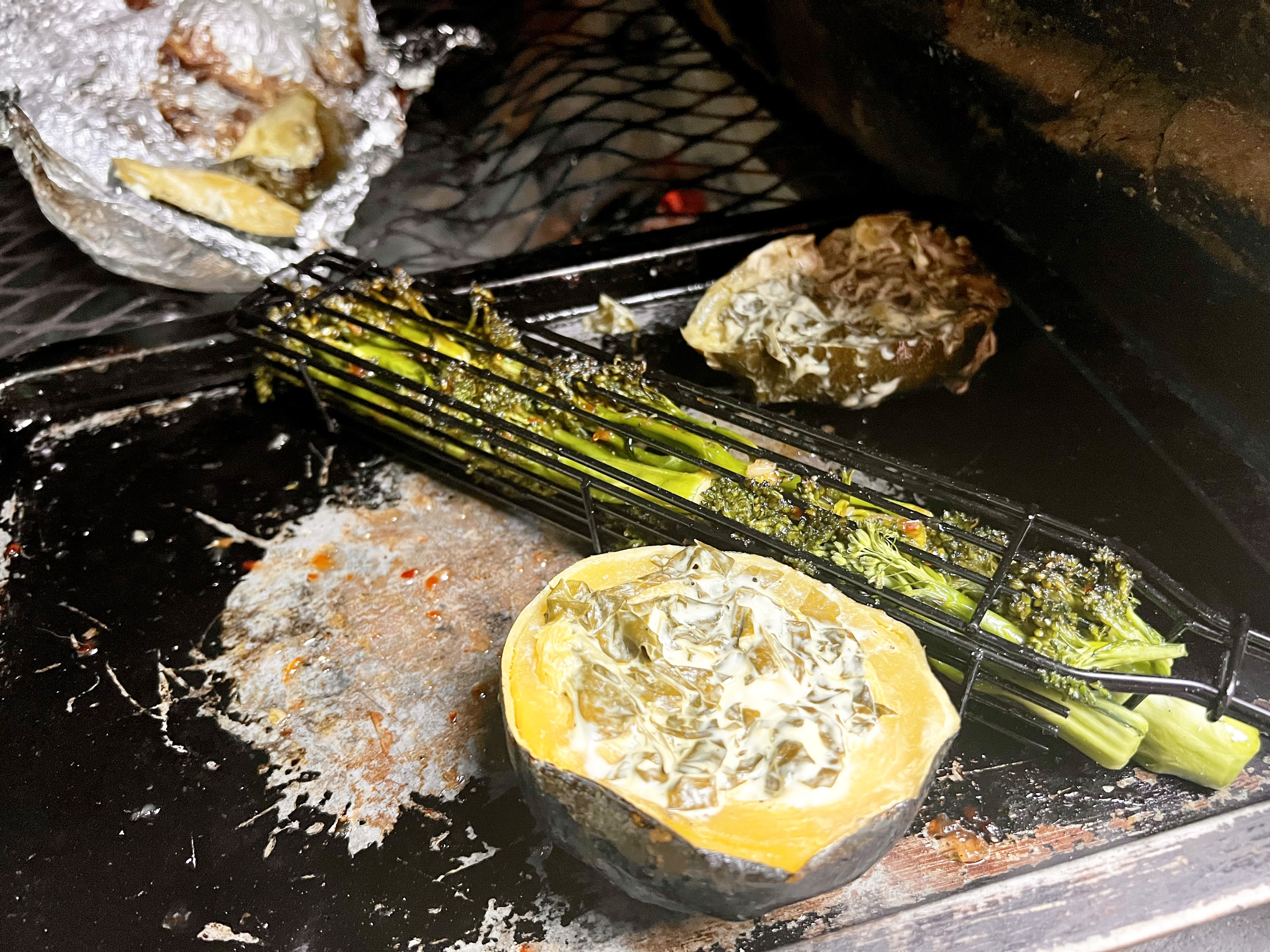 What’s cooking today: Braaied tenderstem broccoli and stuffed gem squash