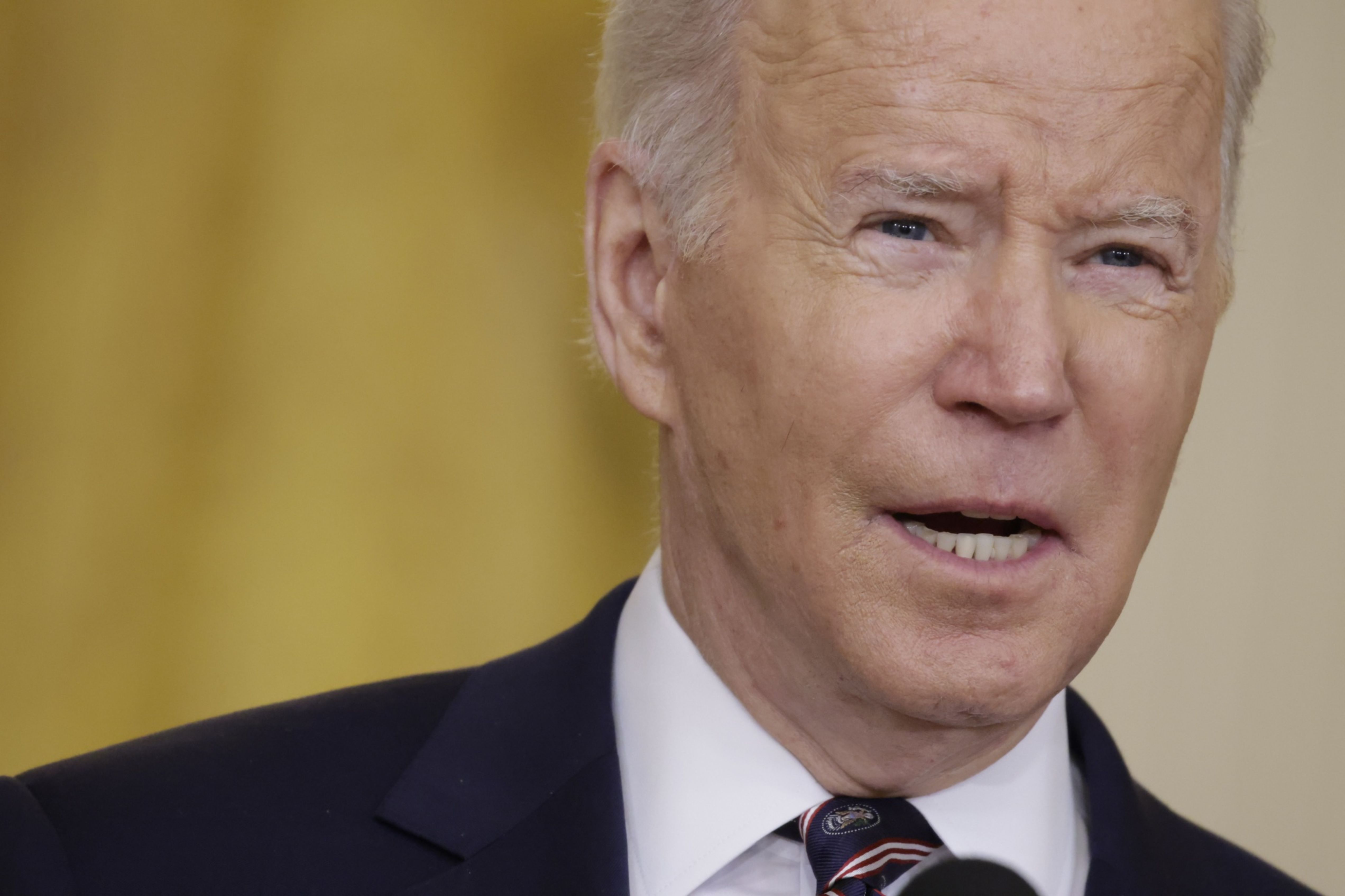 President Biden Provides Update On Russia And Ukraine