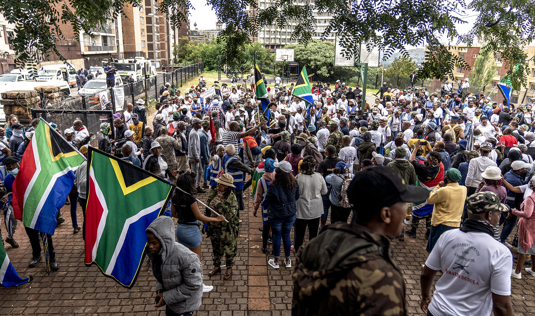 Xenophobia-accused Operation Dudula returns to Hillbrow