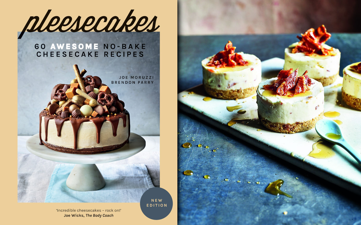 Cheesecake for breakfast? Try these Sizzling Bacon & Maple Syrup Minis