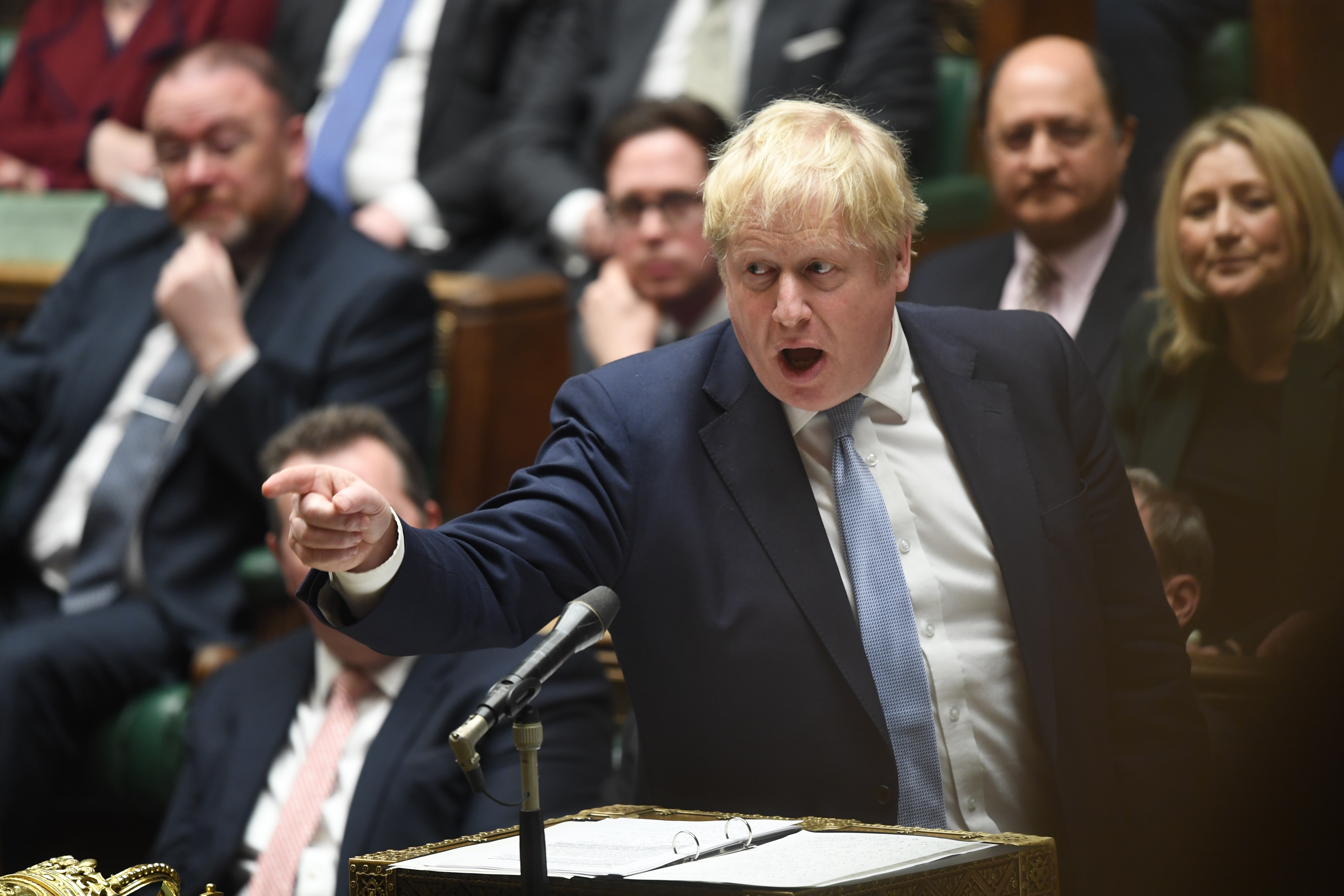 British Prime Minister Boris Johnson Ministerial Statement on the Sue Gray Report