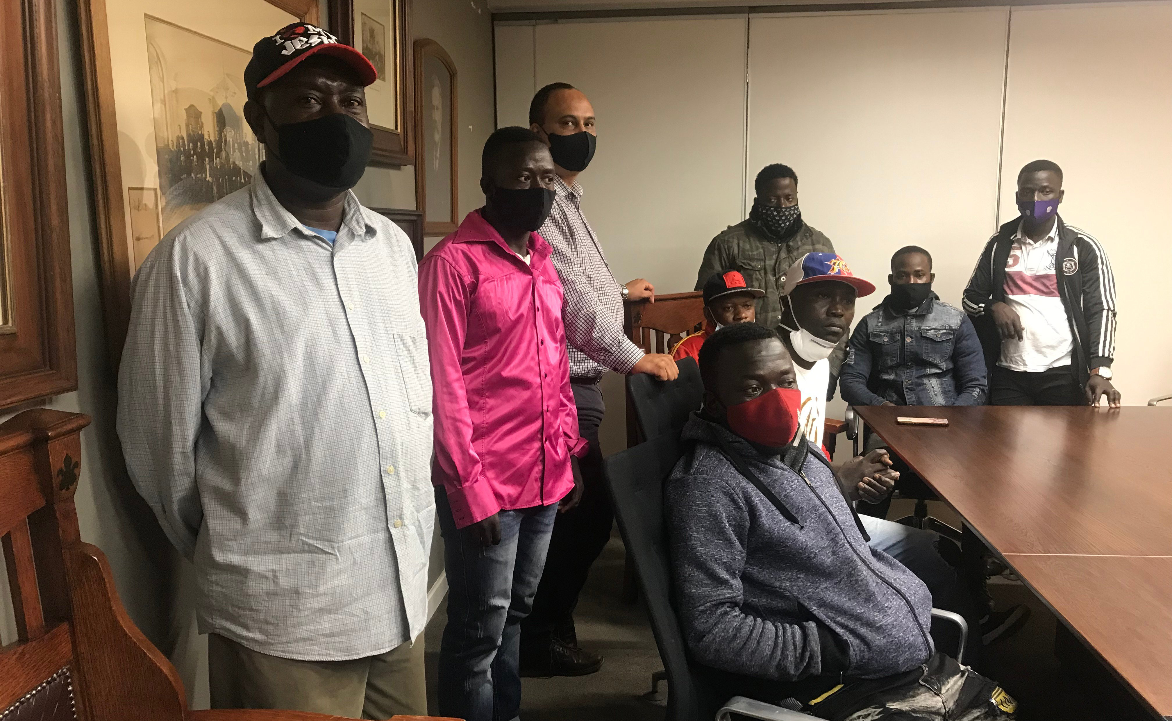 Immigrant security guards take former employers to court over unfair dismissal payment 