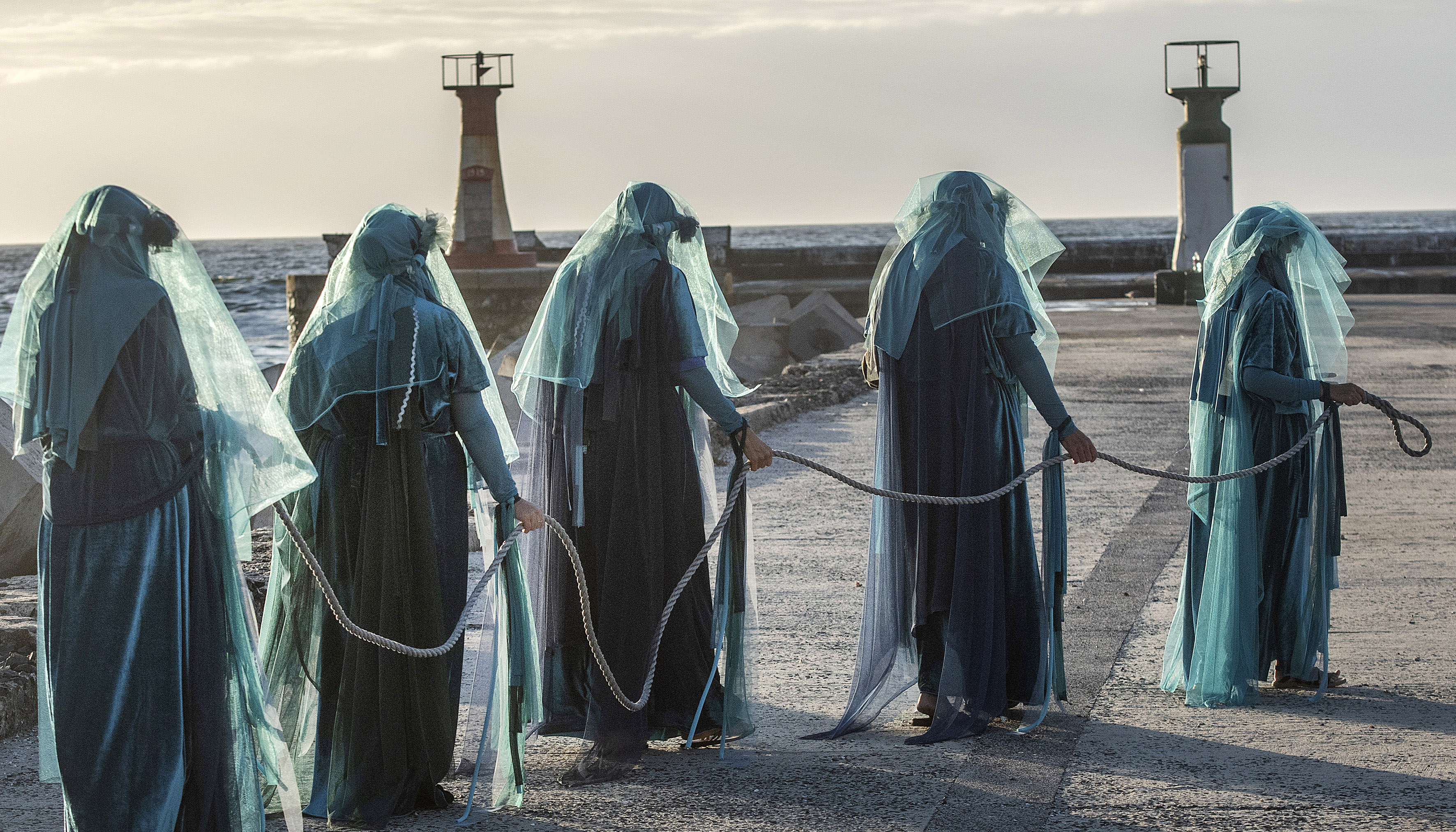 Silent ‘blue rebels’ join global coastline rebellion against seismic surveys