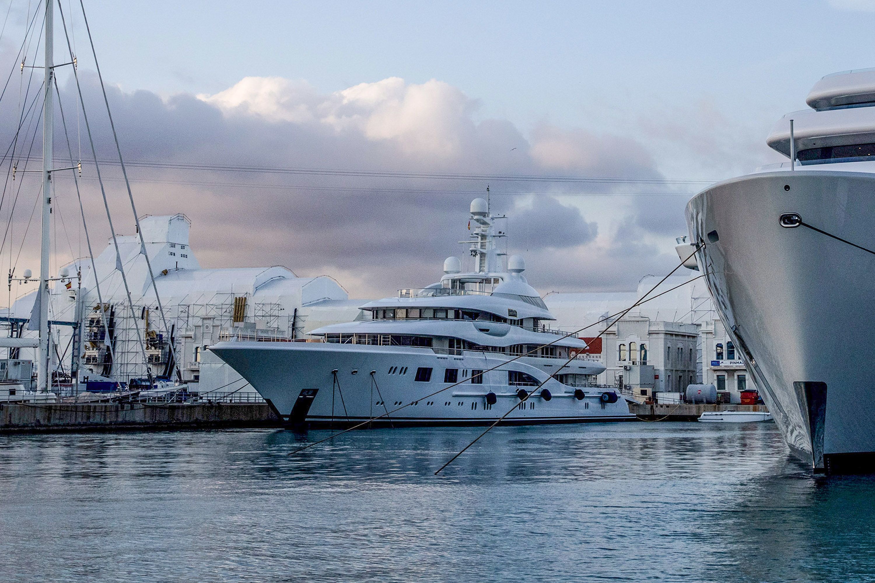 Superyachts impounded in Spain, another stranded without fuel in Norway