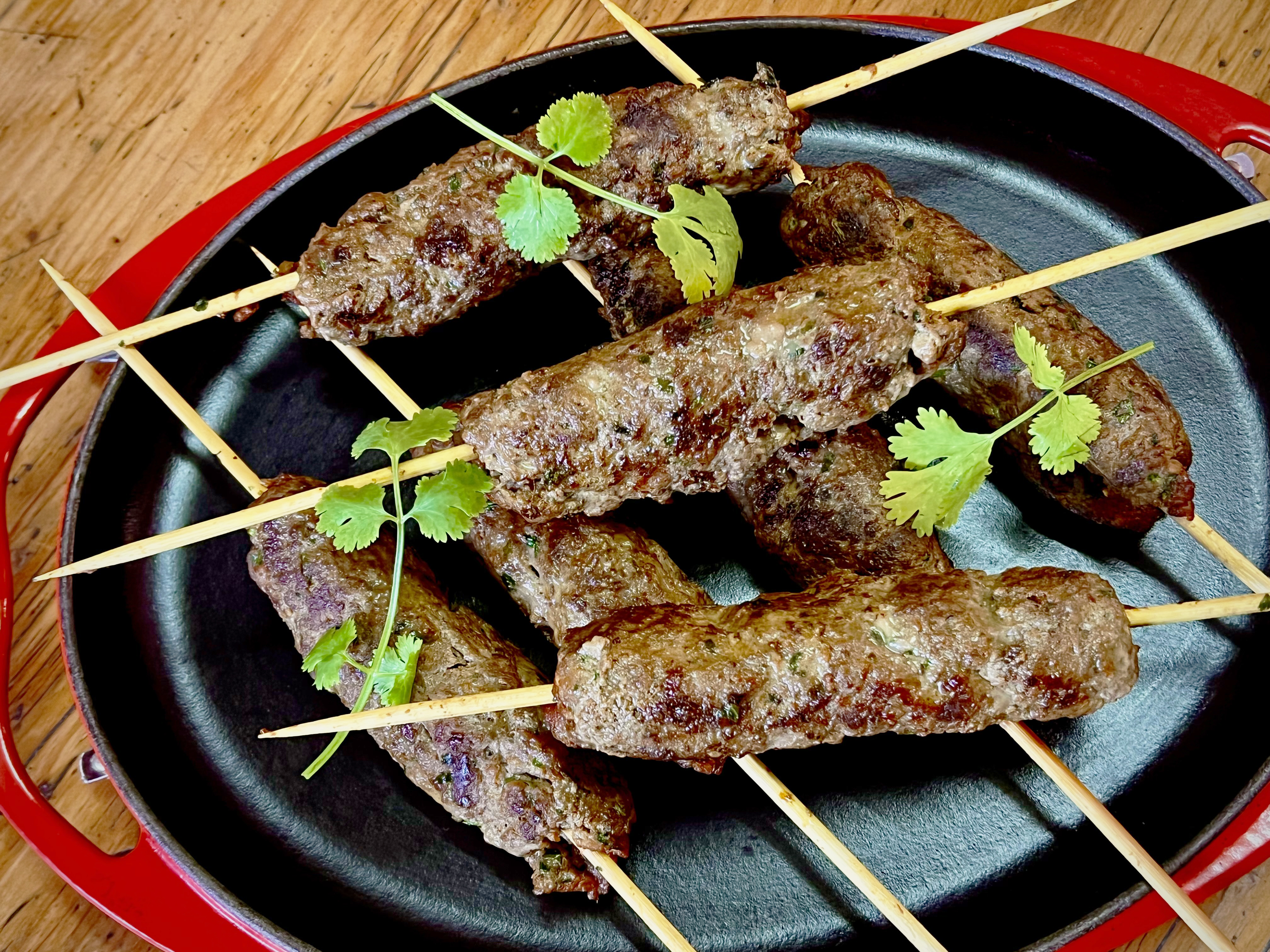 Lekker Brekker Monday: Moroccan beef koftas, a spicy breakfast treat