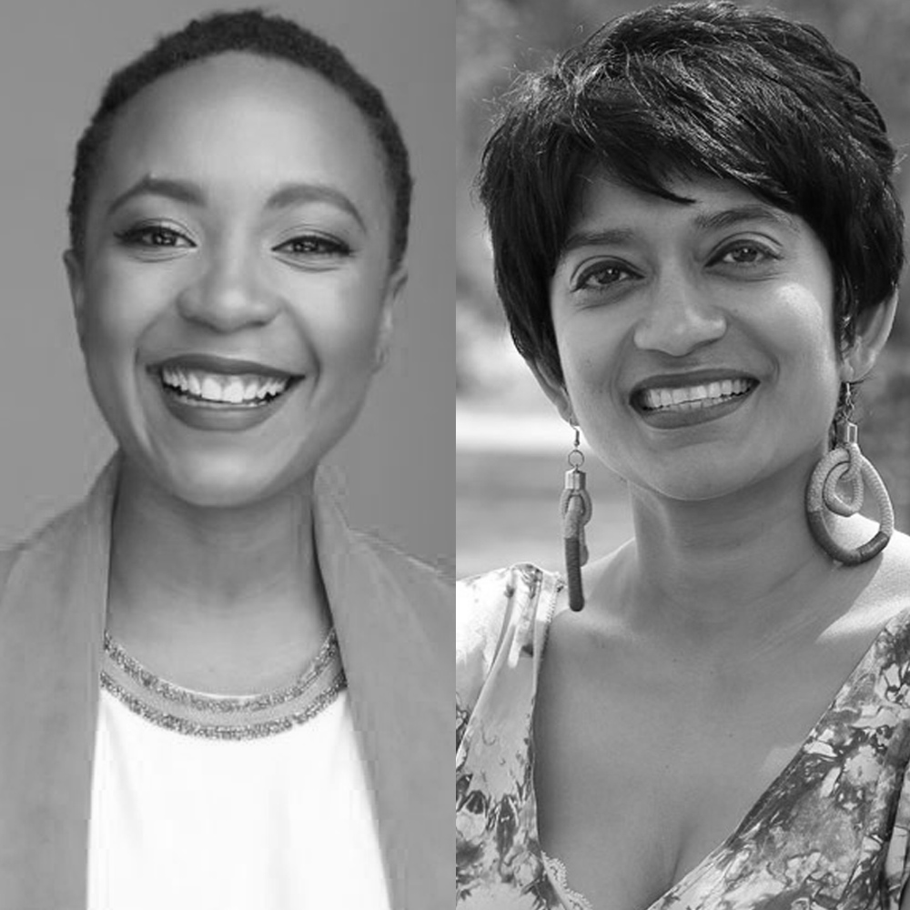 Farai Mubaiwa and Sharmi Surianarain