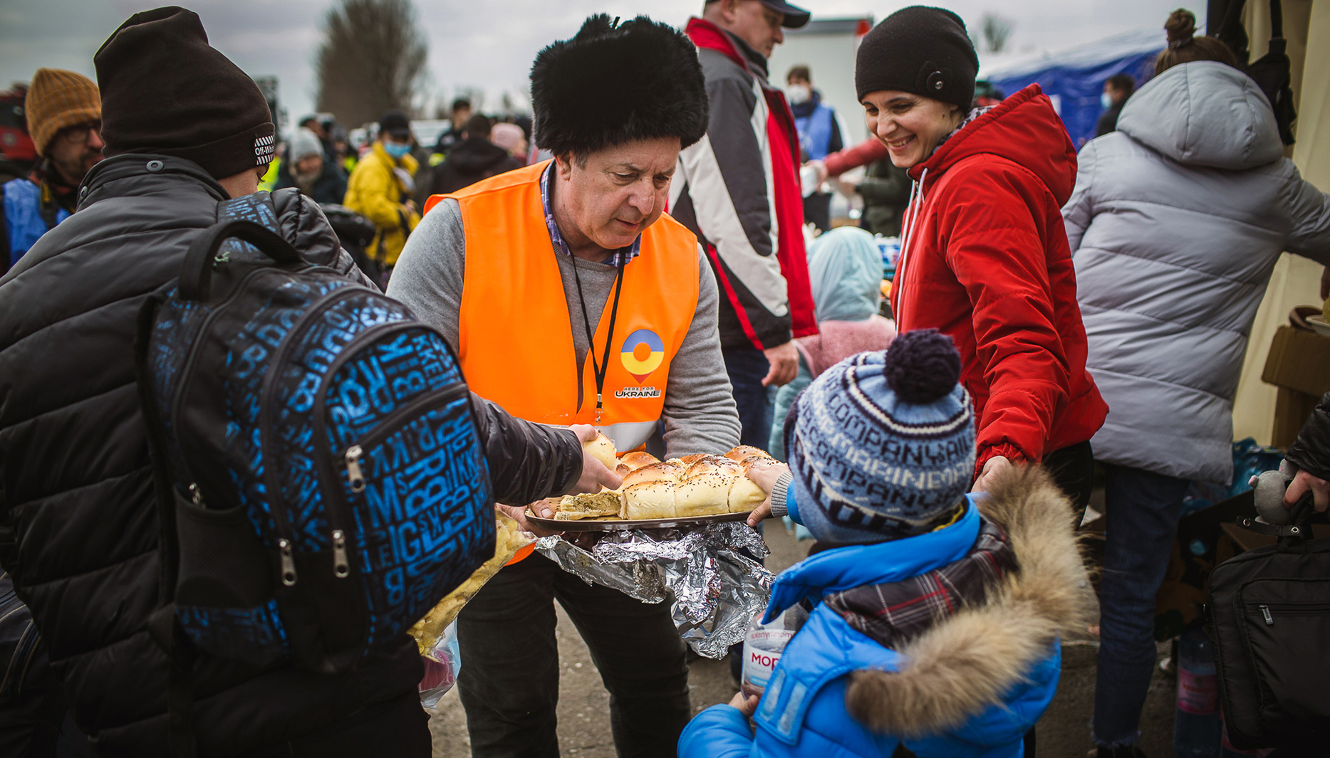 Stories of sadness and determination as mothers and children flee Ukraine