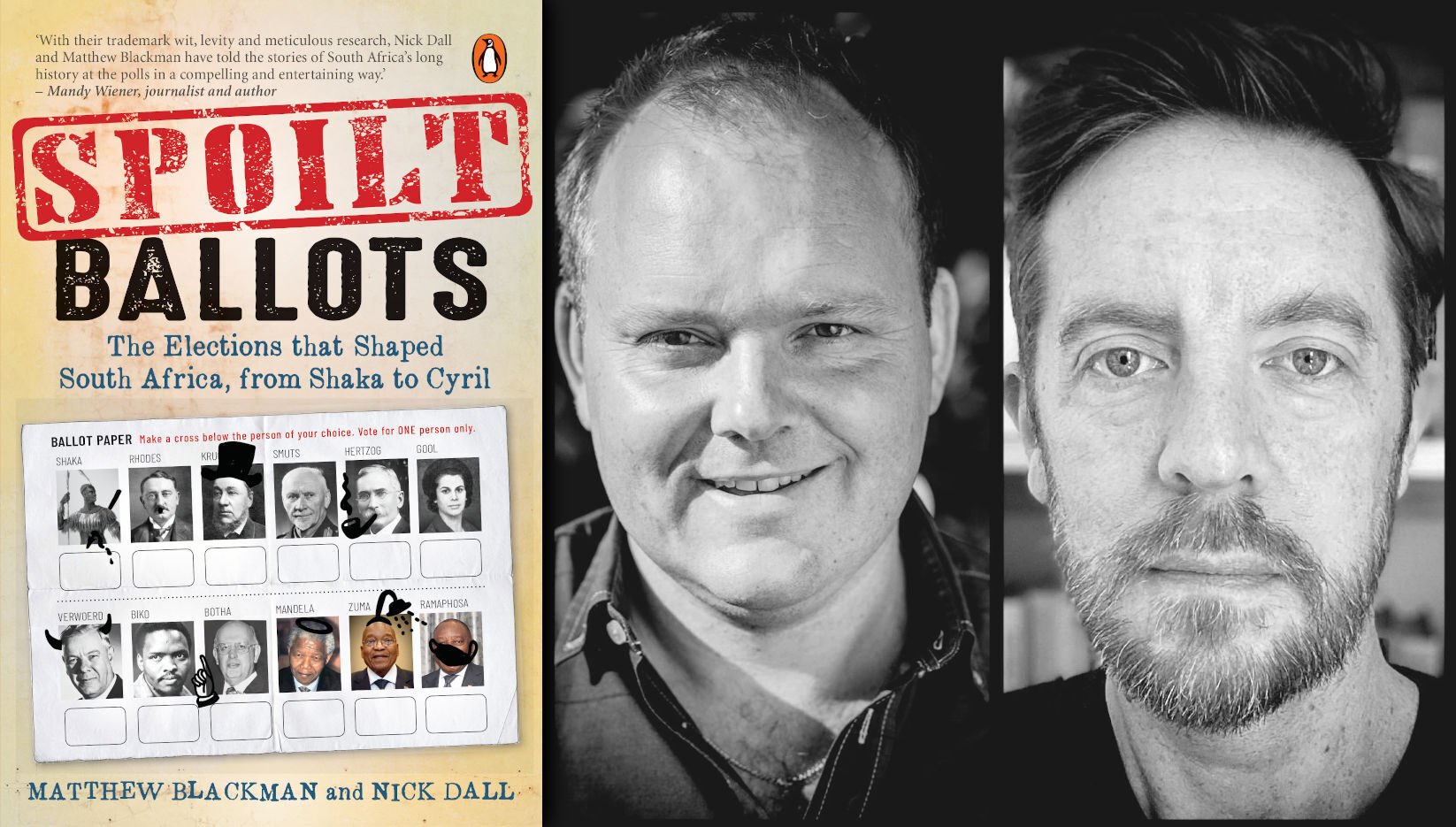 Matthew Blackman and Nick Dall’s Spoilt Ballots: 200 years of electoral dysfunction in South Africa