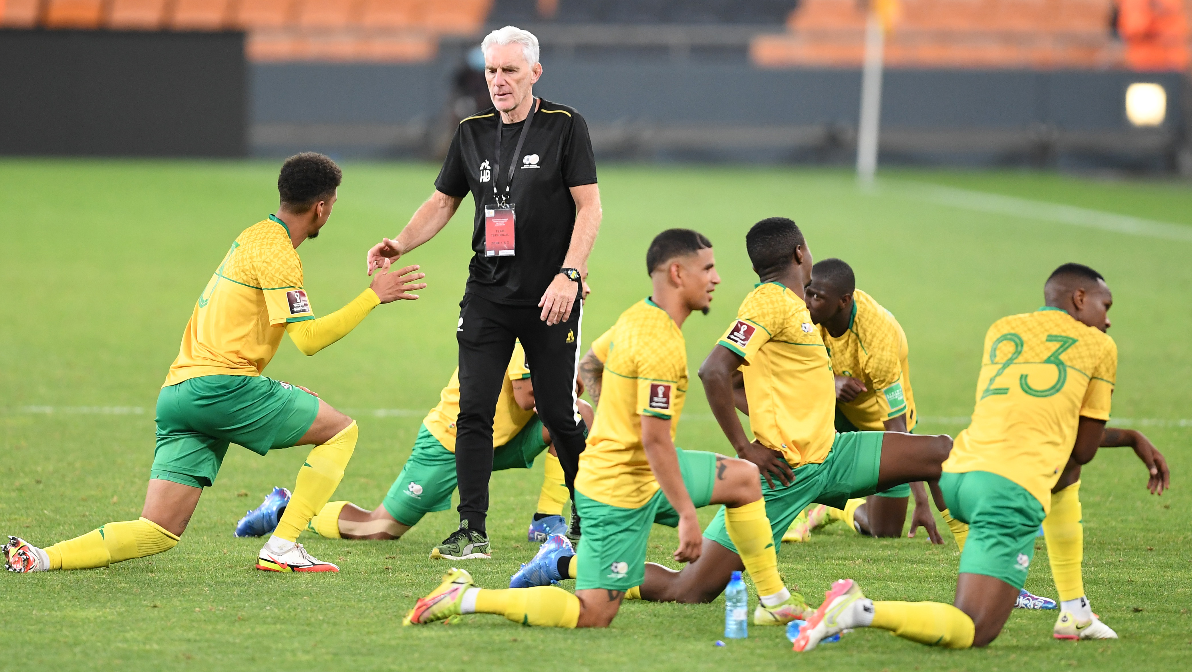 Bafana boss Broos lobbying for November training camp despite PSL schedule clash
