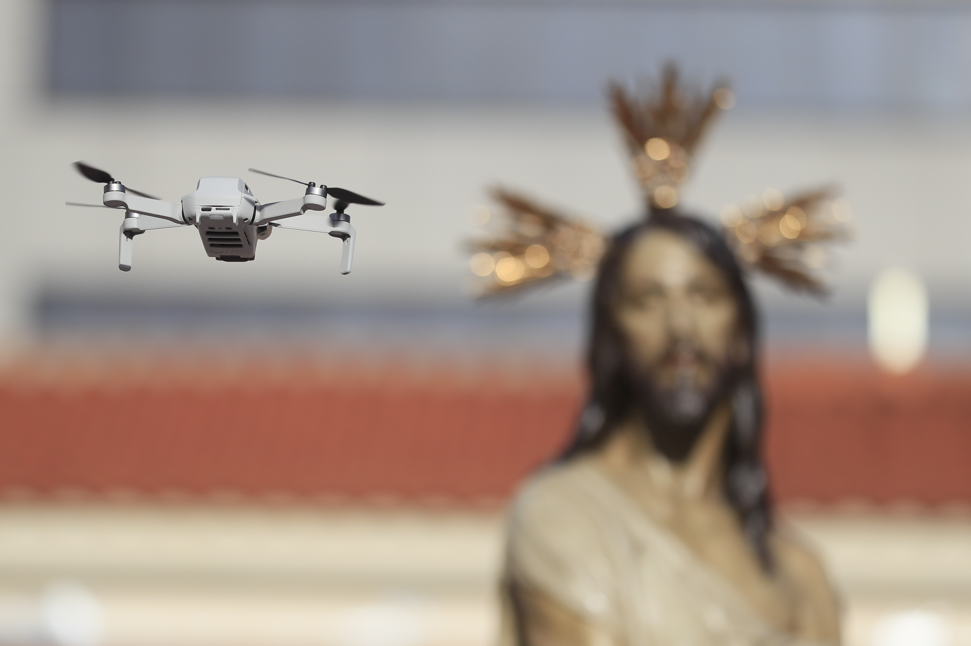 Maundy Thursday procession in Madrid