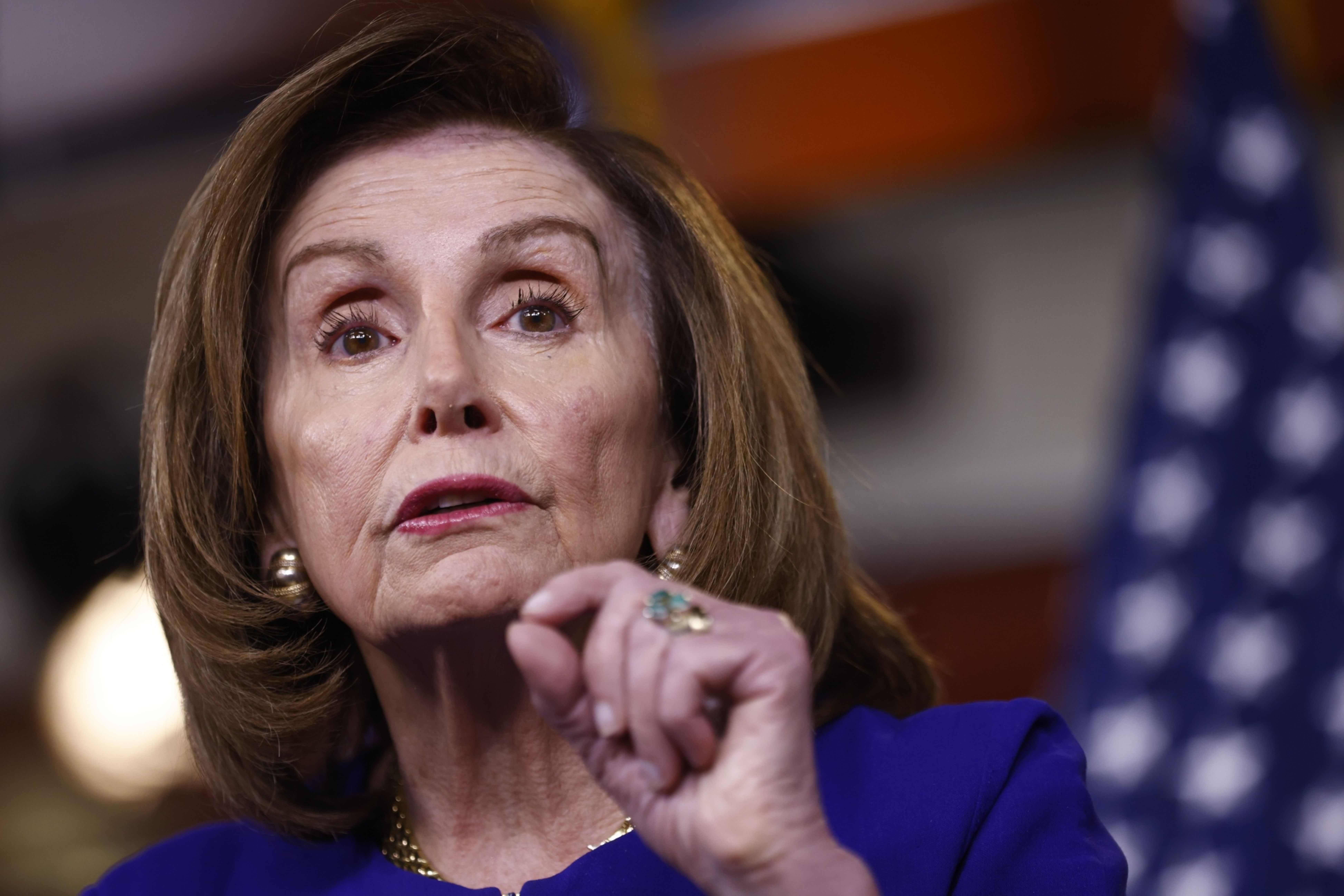 House Speaker Pelosi Holds Weekly News Conference