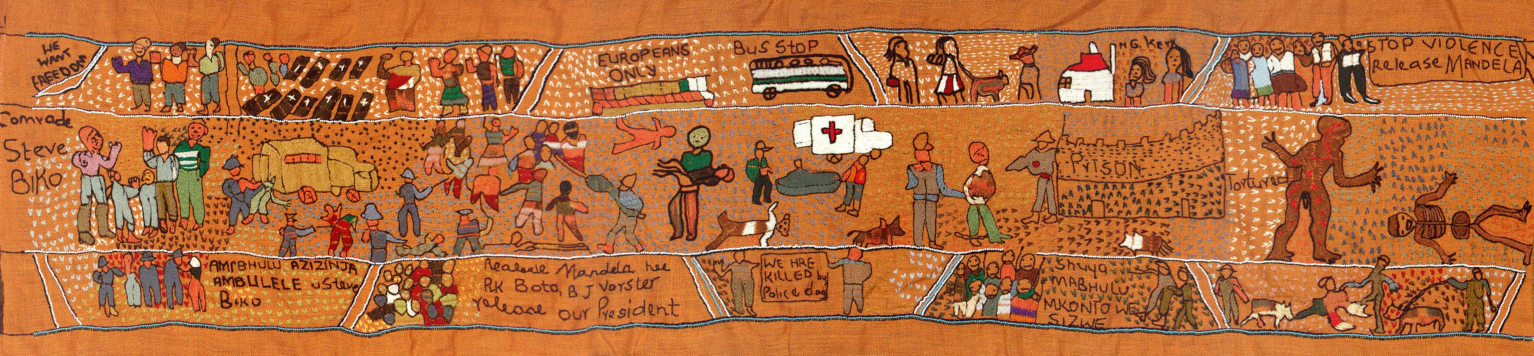 The Keiskamma Tapestry: How the hands of 100 women coaxed a visual account of South African history into life, stitch by stitch