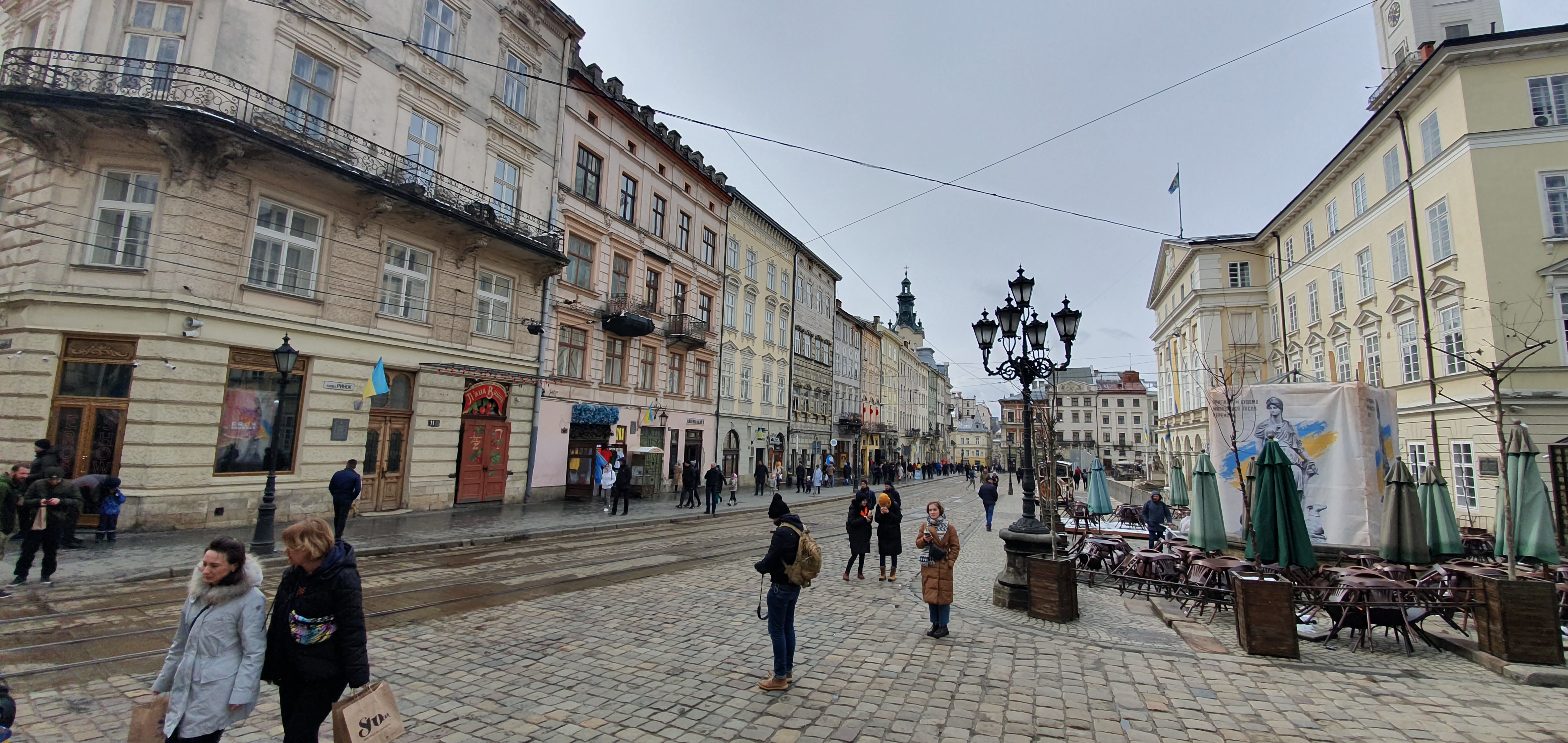 As refugee central, Ukraine's Lviv lives between air-raid sirens and flashing blue lights