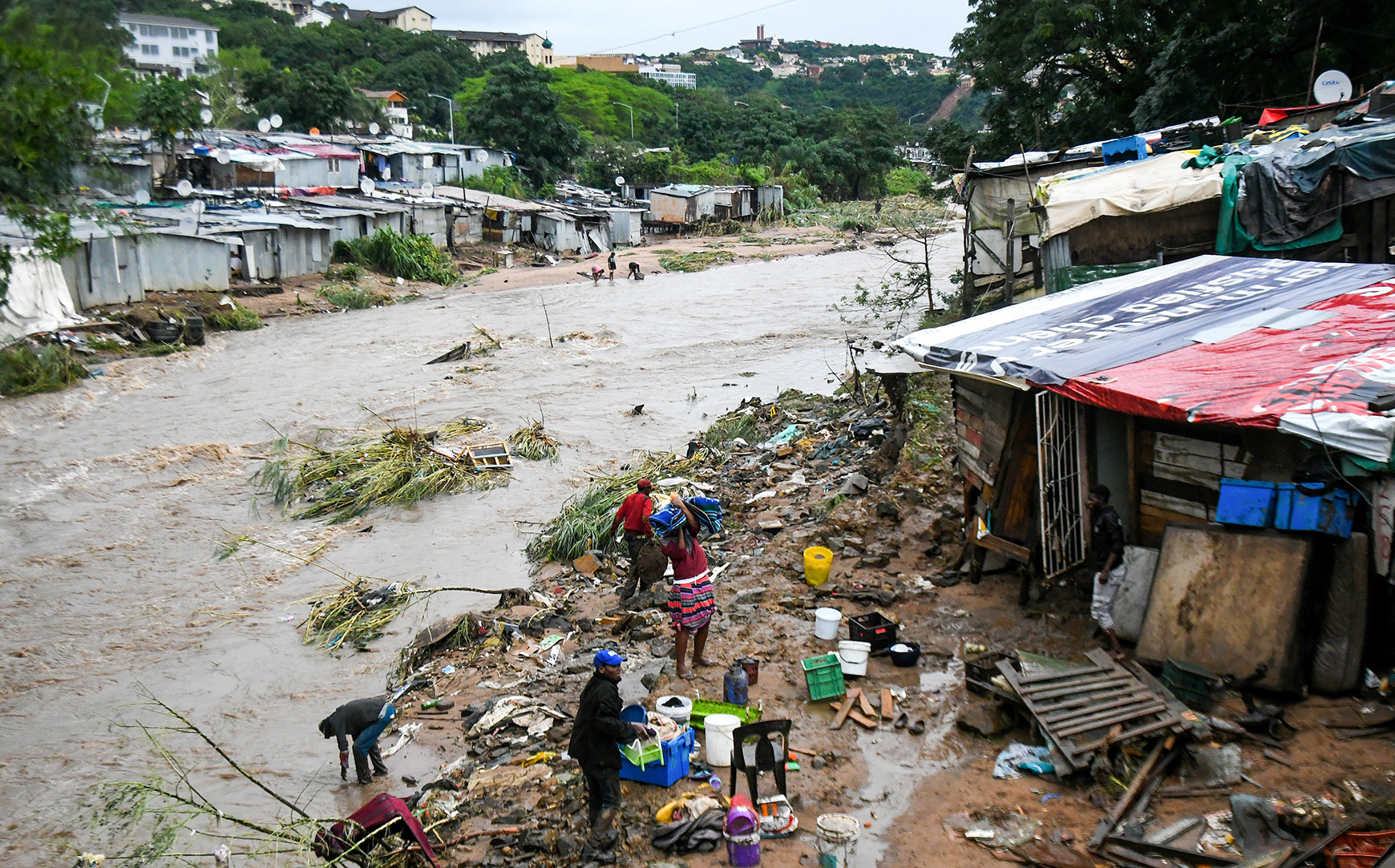 KZN floods: Affected shack dwellers 'don’t have clothes, blankets or even food' - Abahlali baseMjondolo