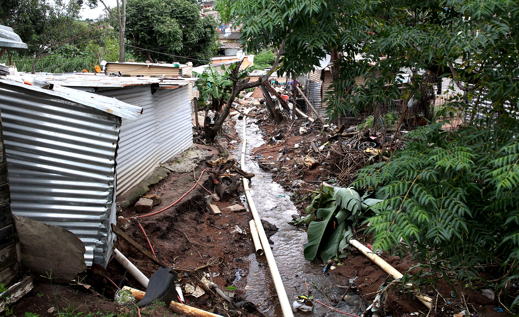 Abahlali tries to clean up and rebuild after KZN flood deaths, destruction, heartache and trauma