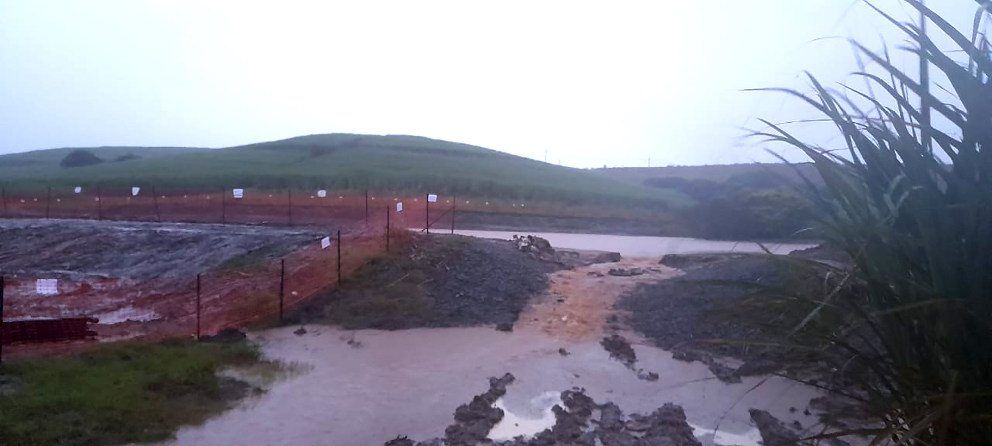 UPL toxic chemical waste leaks on to Durban beaches again in heavy rains