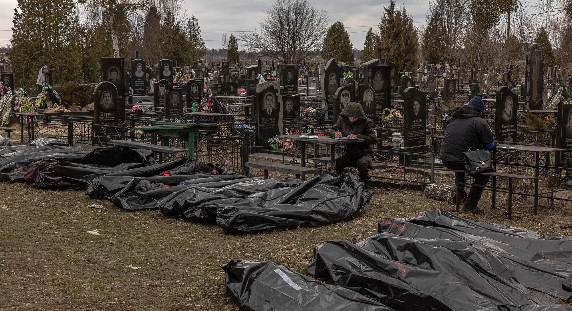 Biden says Russia committed major war crimes; new sanctions announced