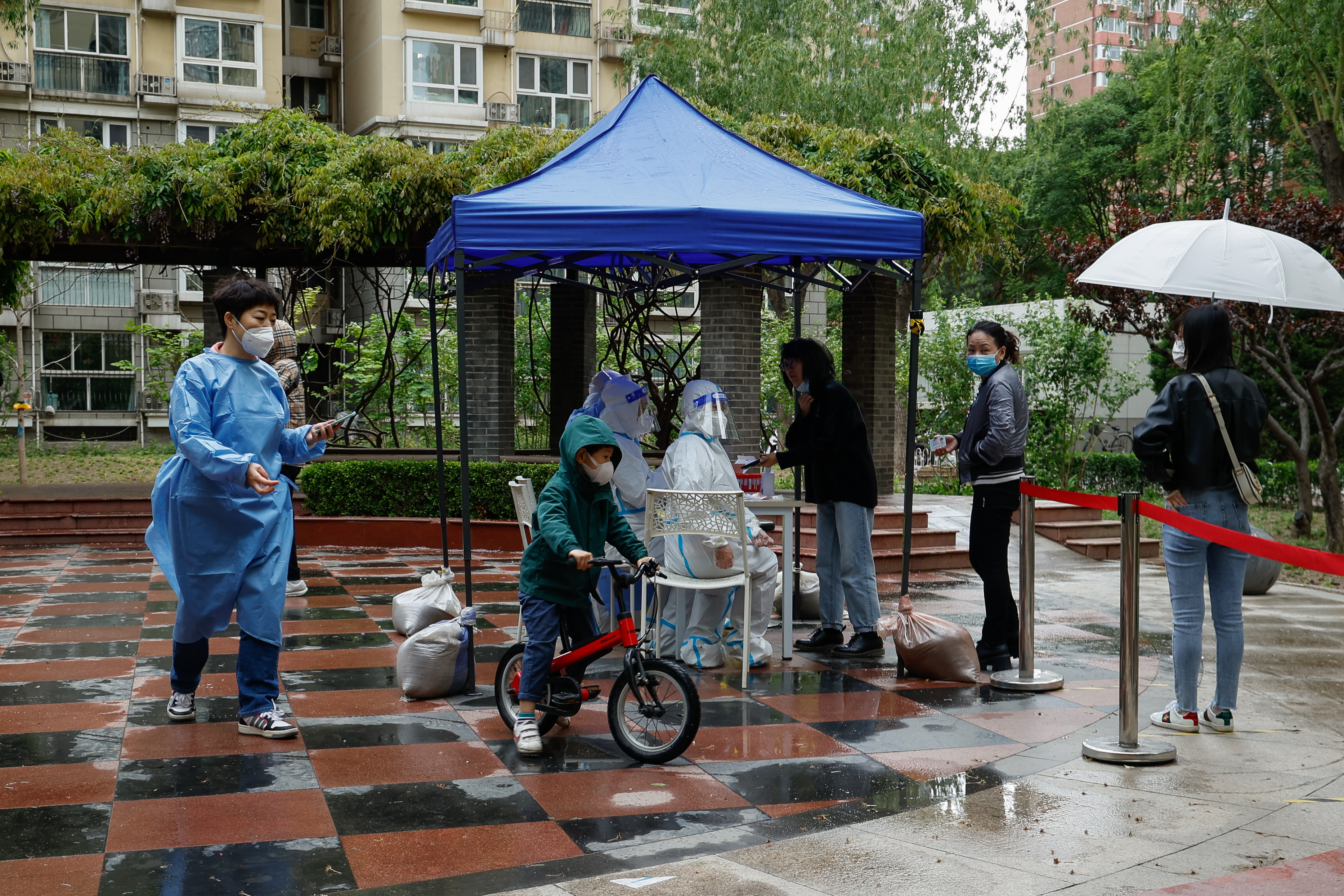 Beijing continues mass testing as it records highest COVID-19 cases