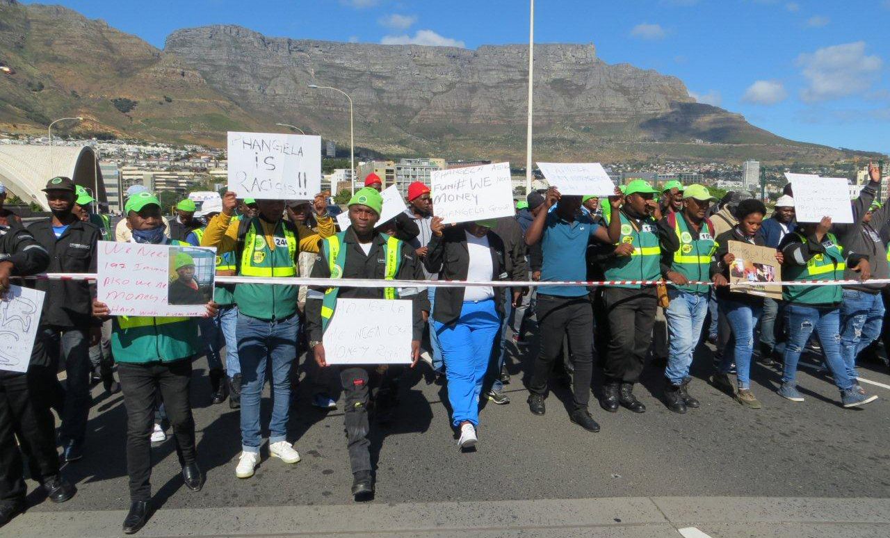 CT city centre security guards up in arms after being kicked to the kerb by Phangela Group