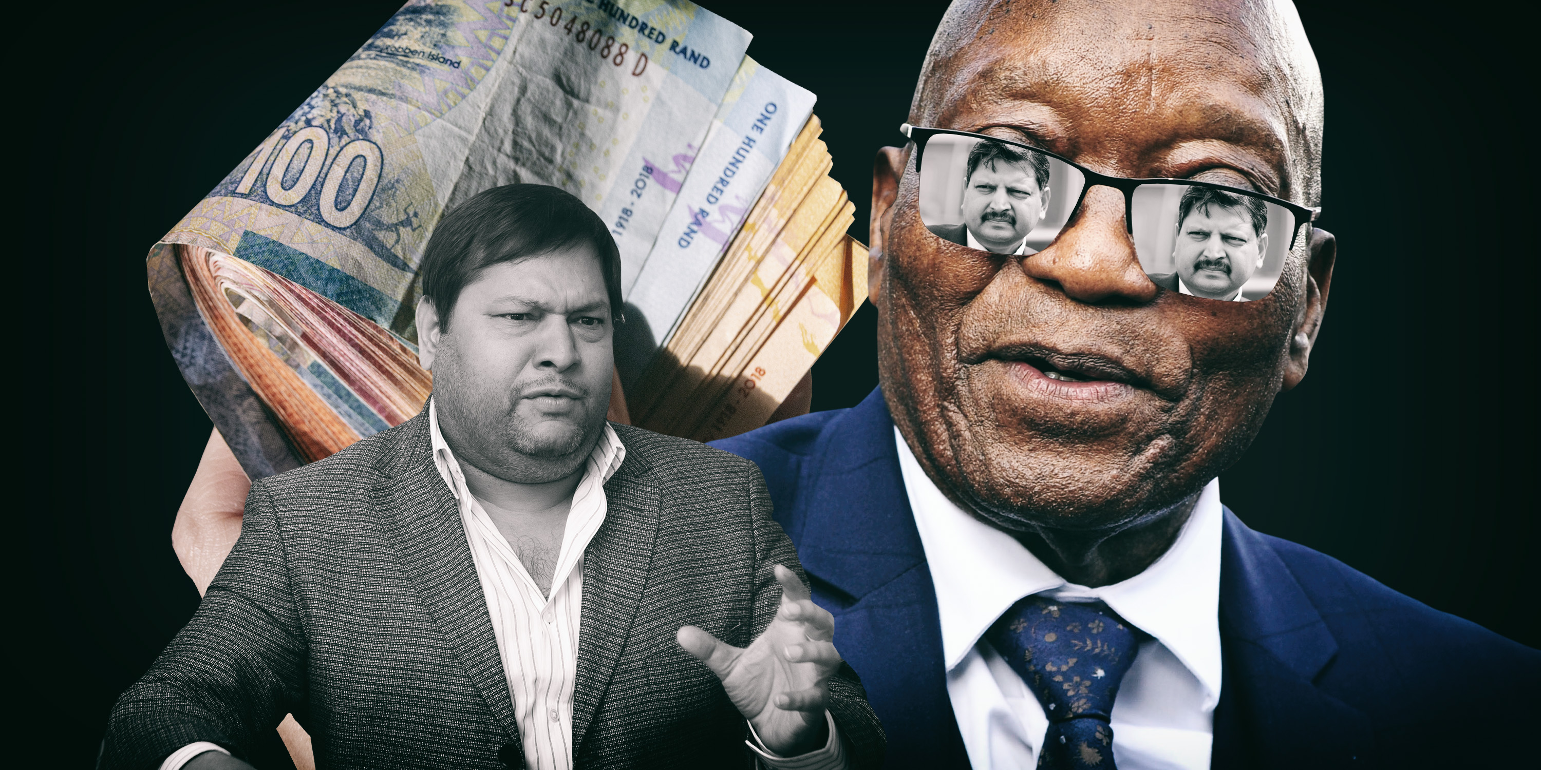 Jacob Zuma politically resurrected in SA as protesters ‘ink’ Guptas in India