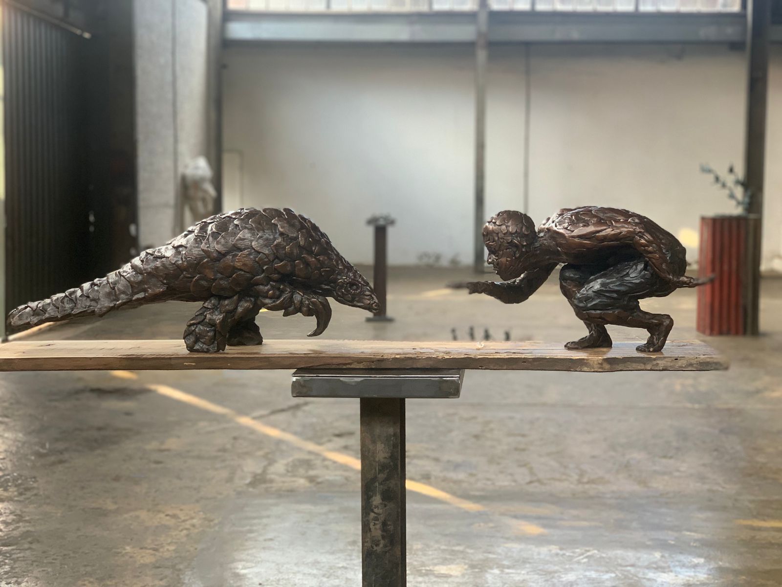 Robert Rorich’s ‘Transcendence’ exhibition is a heartfelt commentary on the plight of the pangolin