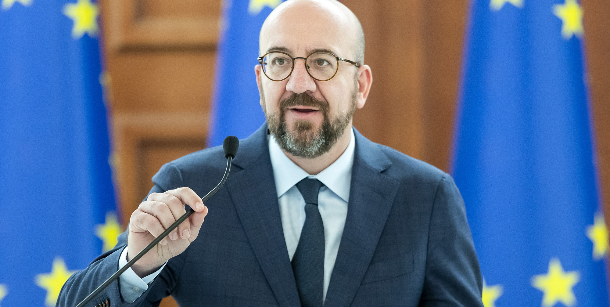 European Council President Charles Michel visits Moldova