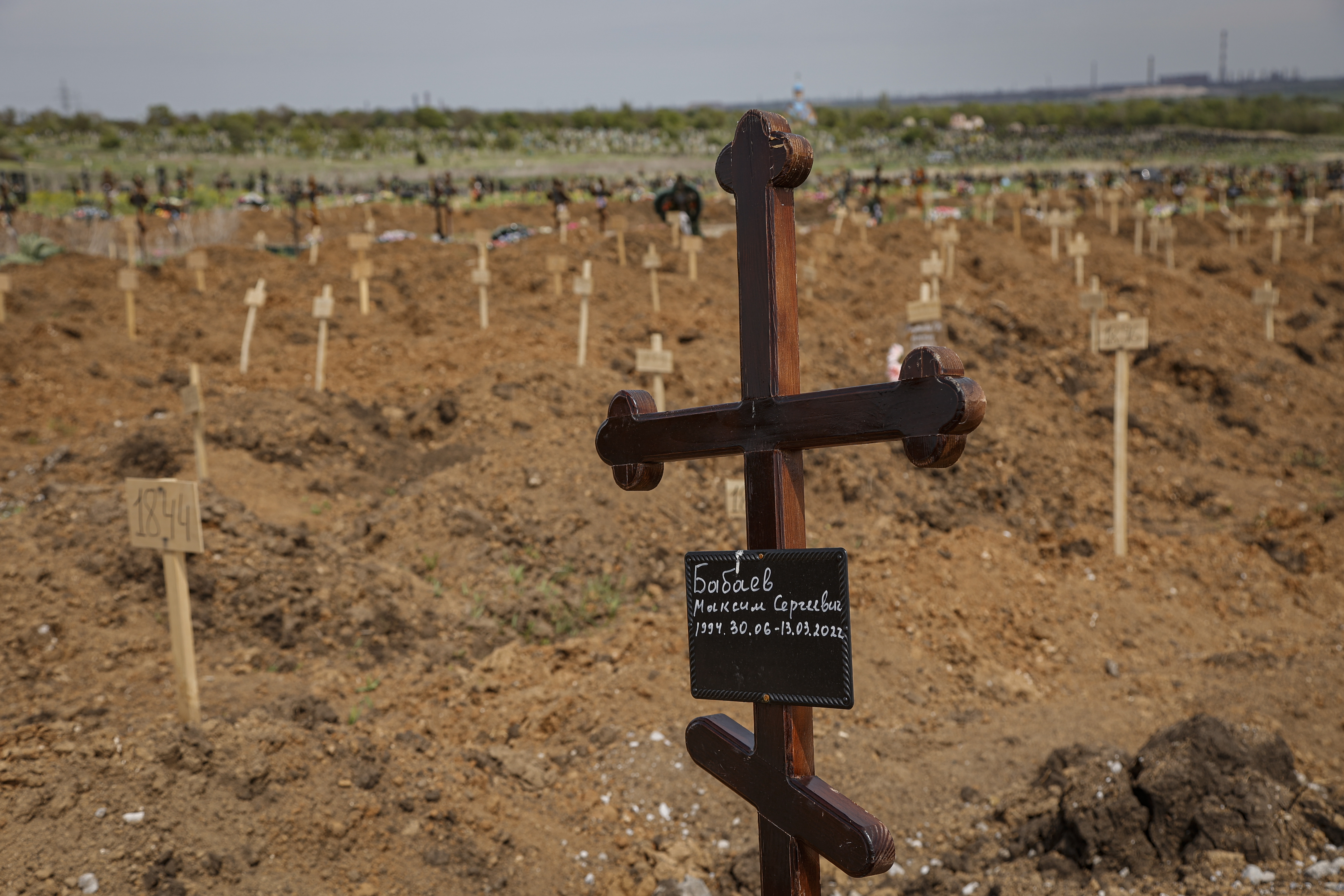 Cemetery in Staryi Krym, Mariupol
